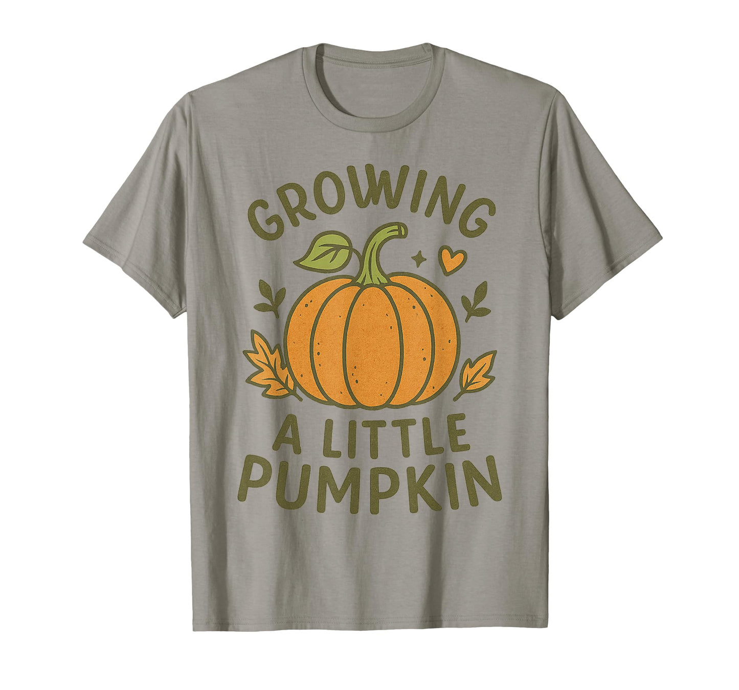Growing A Little Pumpkin Fall Pregnancy Announcement Reveal T-Shirt