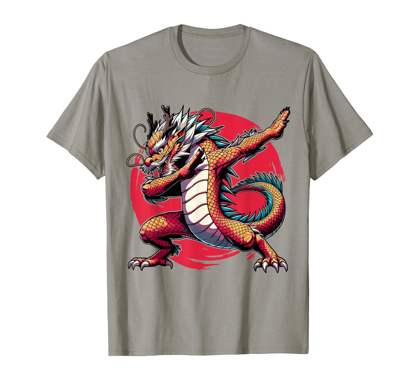 Japanese Dabbing Dragon Asian - Anime Lover Kids T-Shirt