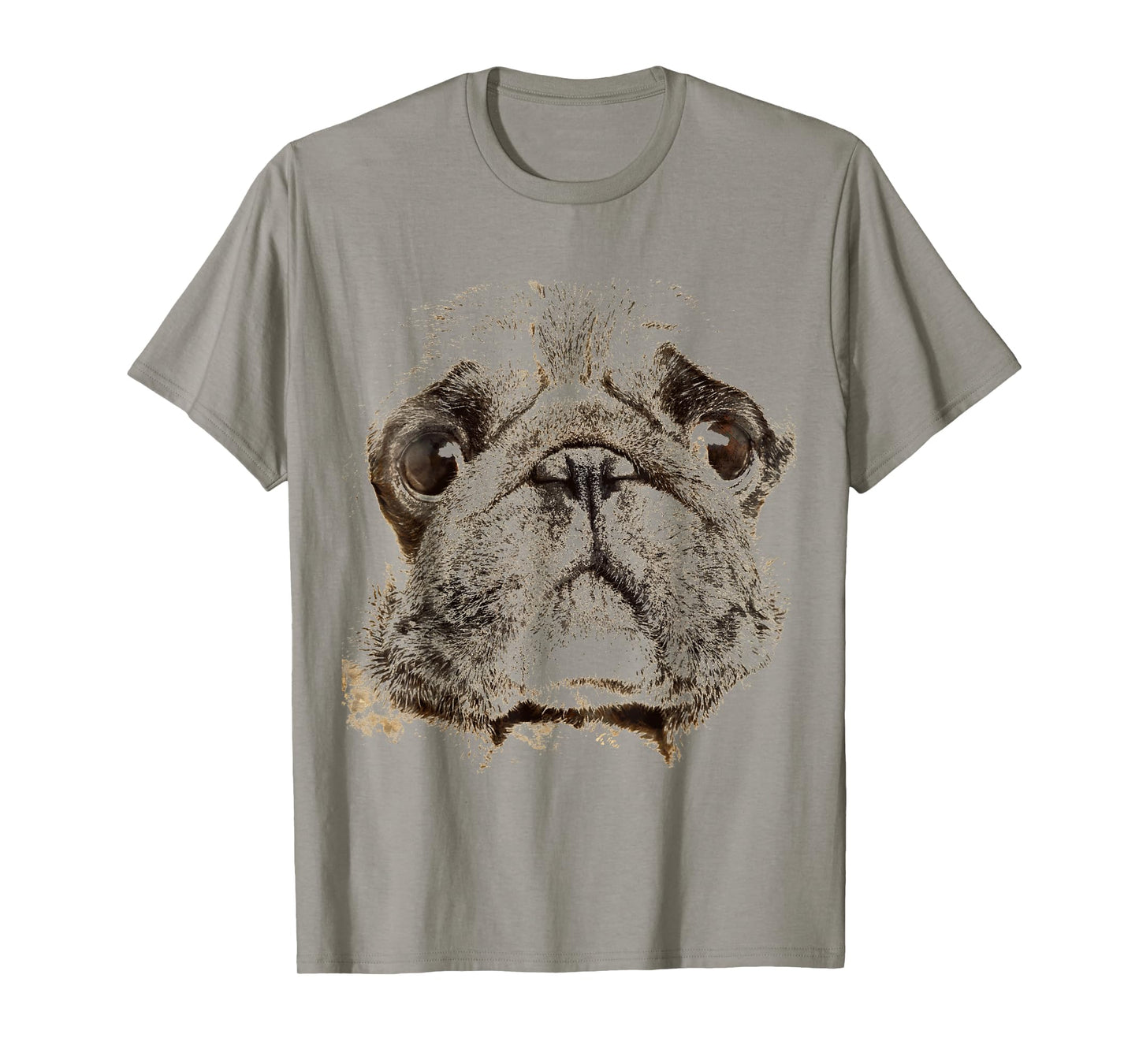 Pug Dog Animal Faces Men Women Girls Kids T-Shirt