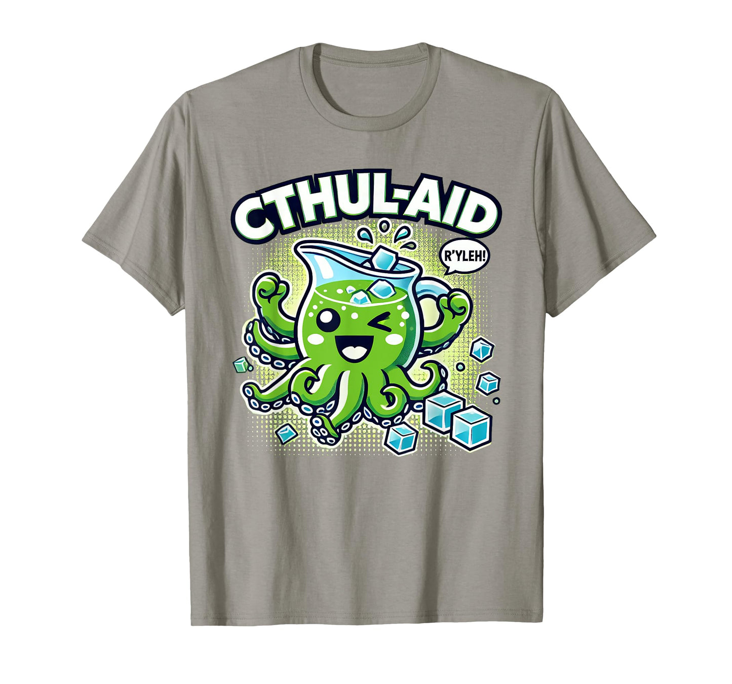 CTHULHU FAN CLUB SHOP Cthulhu-Aid Funny Cthulhu T-Shirt
