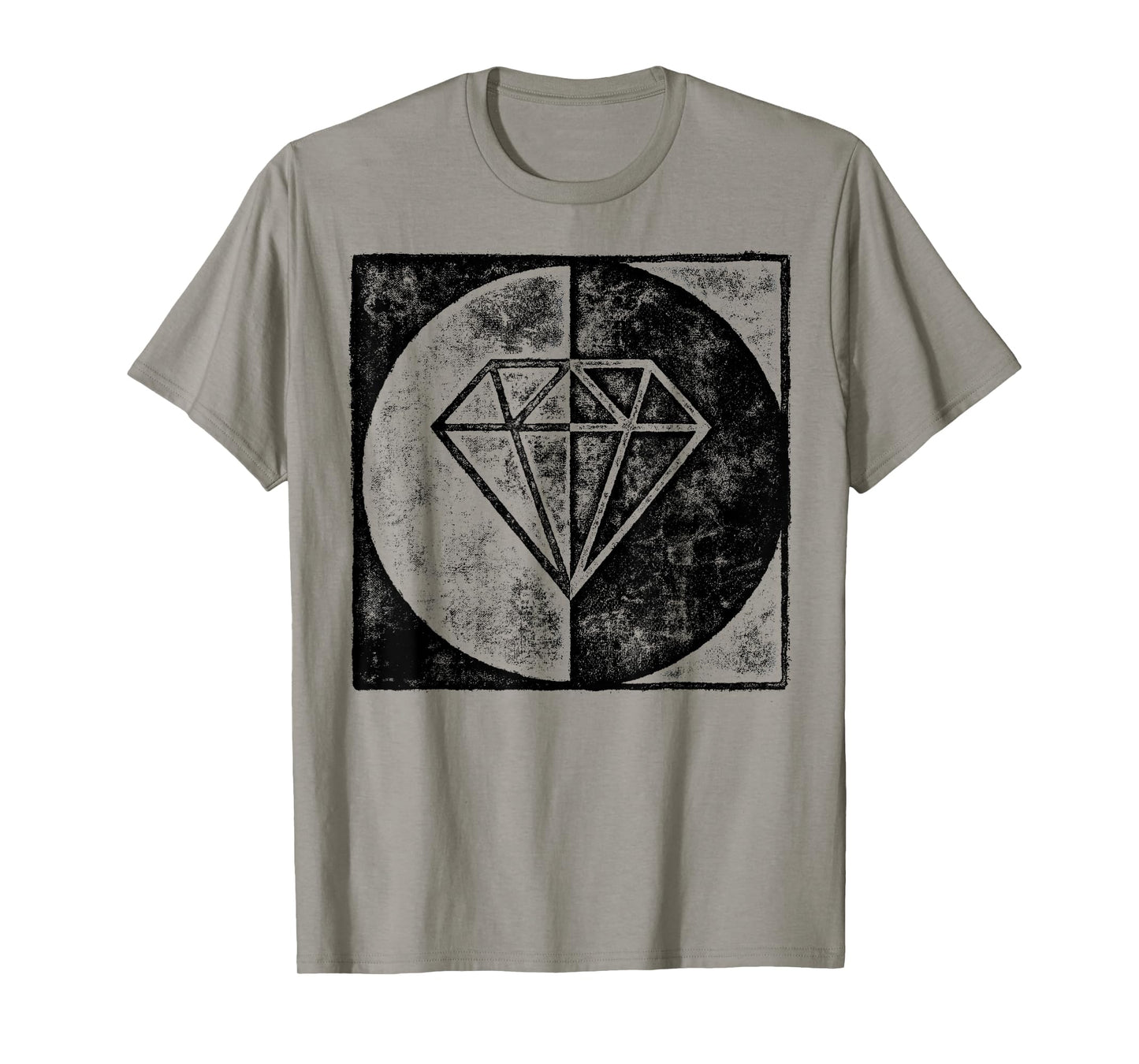 Black And White Rough Diamond T-Shirt