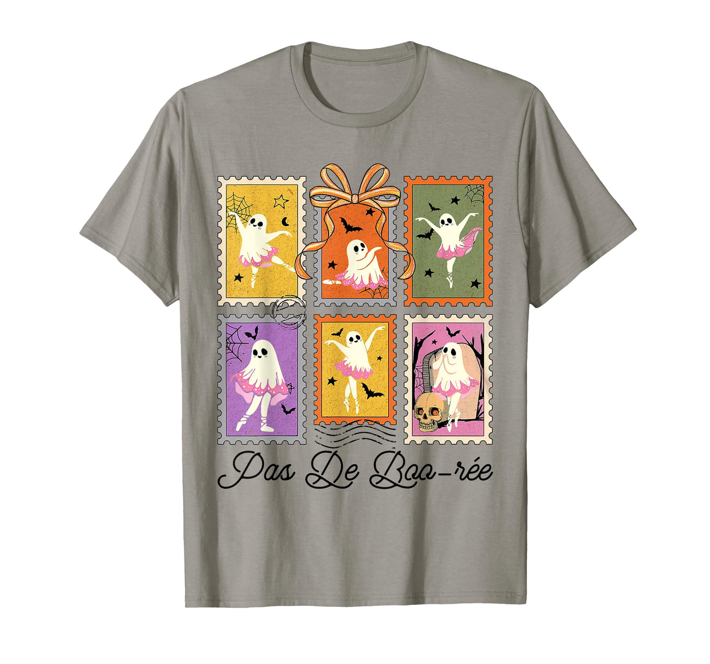 Pas de BOO-rée Ghost Ballet Dancer Halloween Dance Teacher T-Shirt