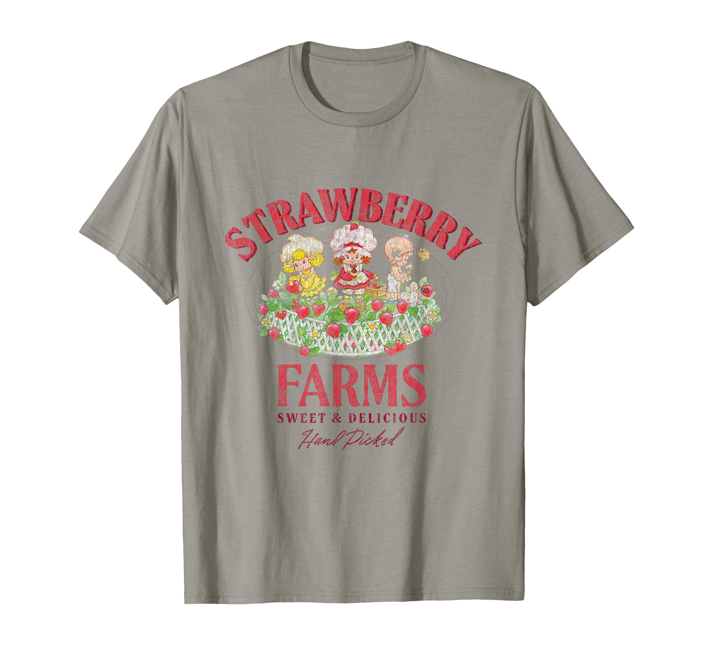 Strawberry Shortcake Sweet & Delicious Vintage Garden T-Shirt
