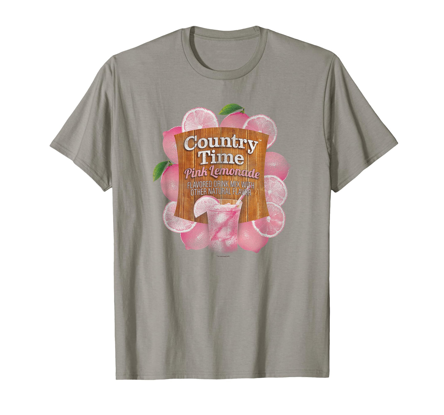 Country Time Pink Lemonade Classic Beverage Logo T-Shirt