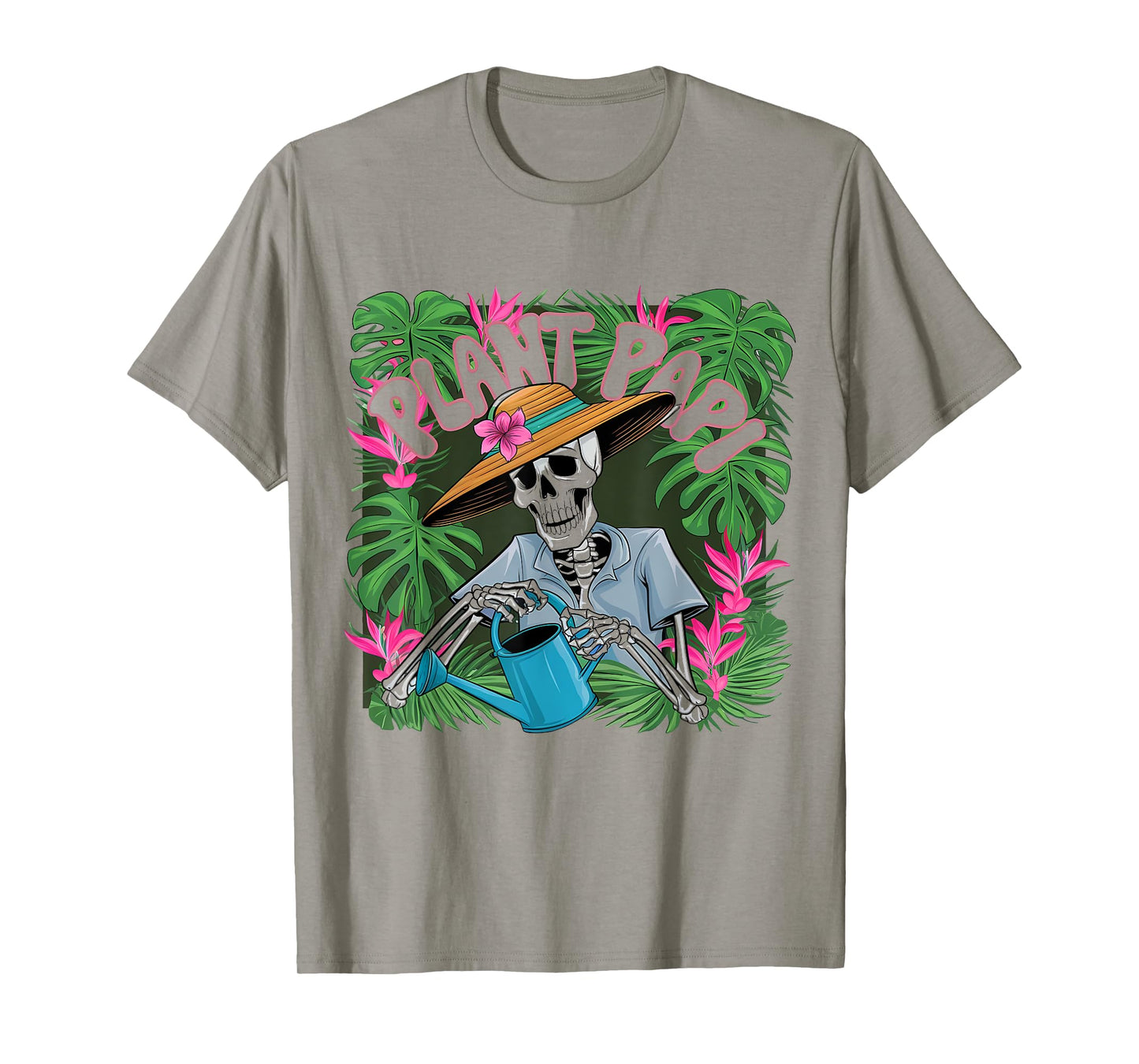 Funny Halloween Plant Papi Daddy Gardener Men & Women T-Shirt