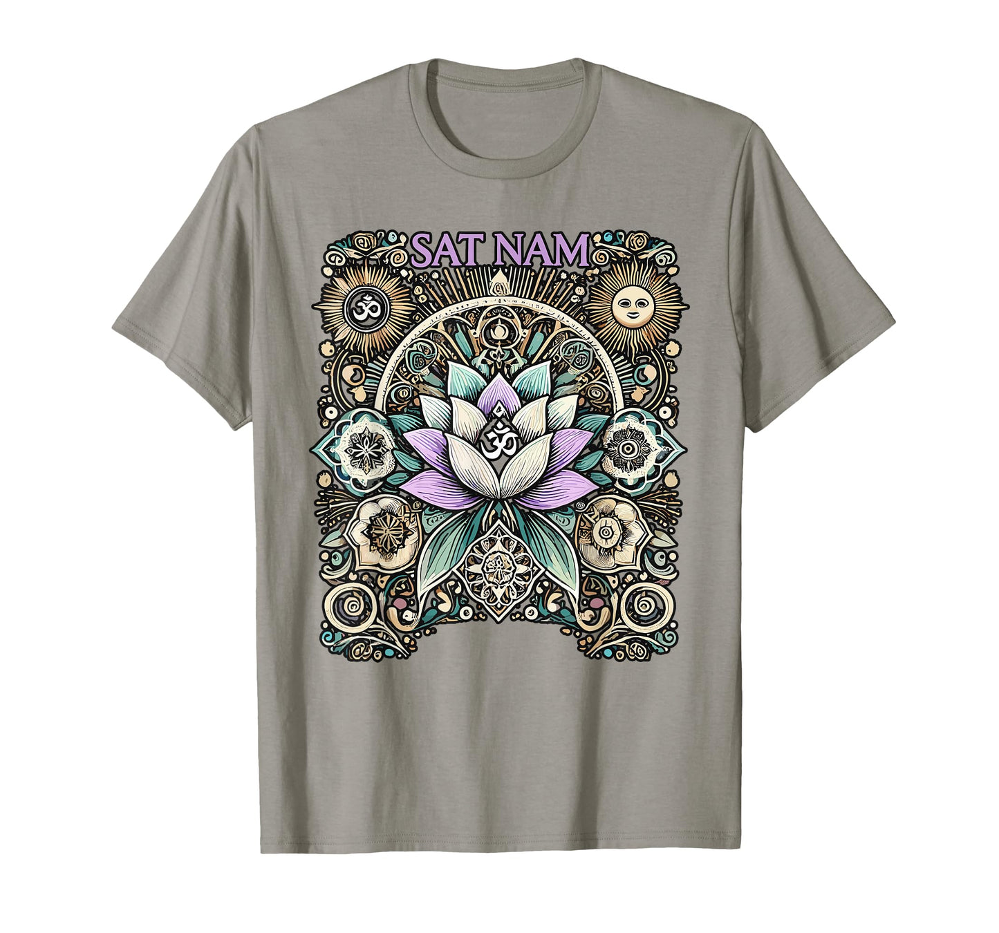 Sat Nam Kundalini Yoga Indian Meditation Yoga Lover Yogi T-Shirt
