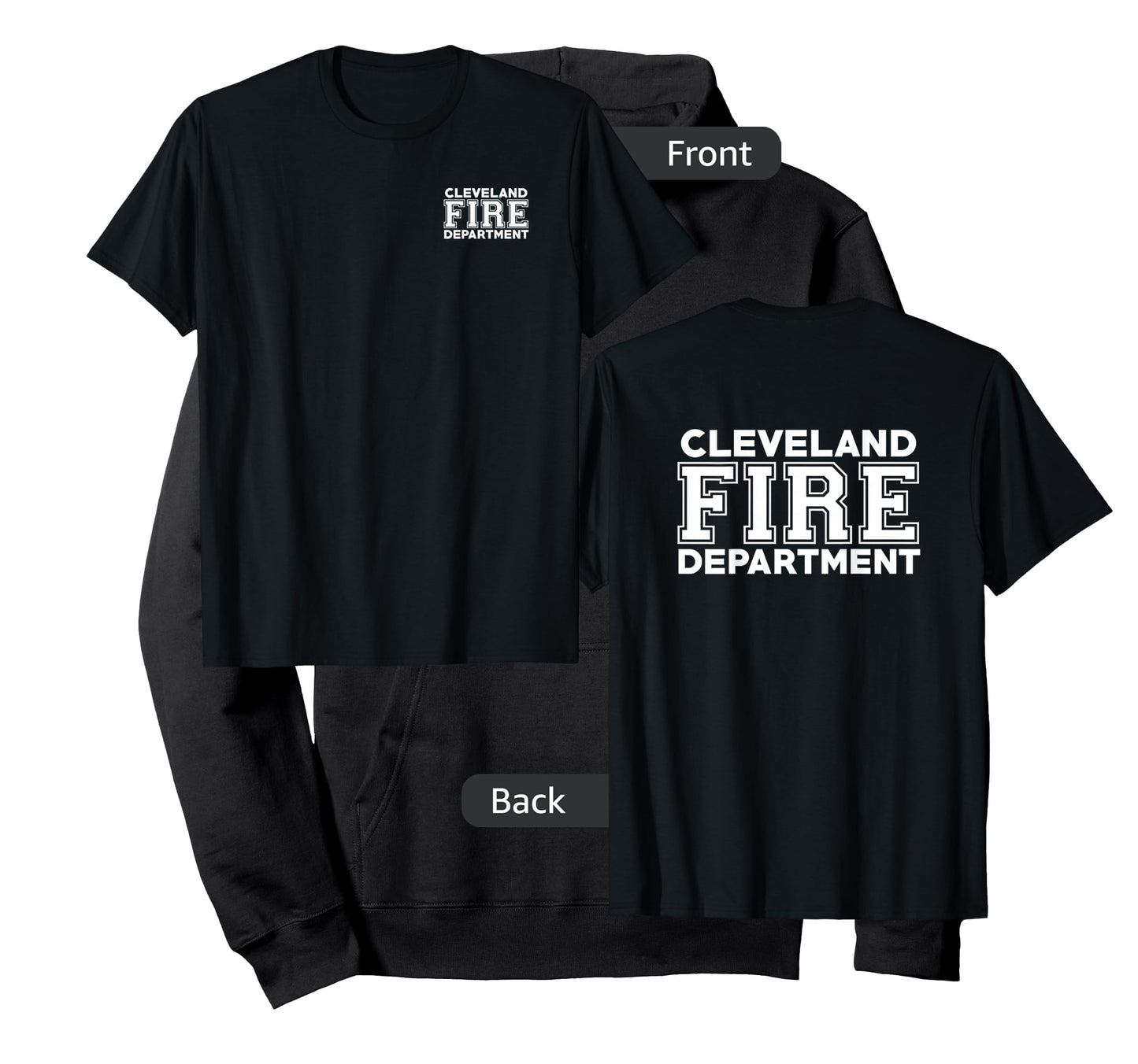 City of Cleveland Fire Rescue Ohio Firefighter Duty T-Shirt T-Shirt