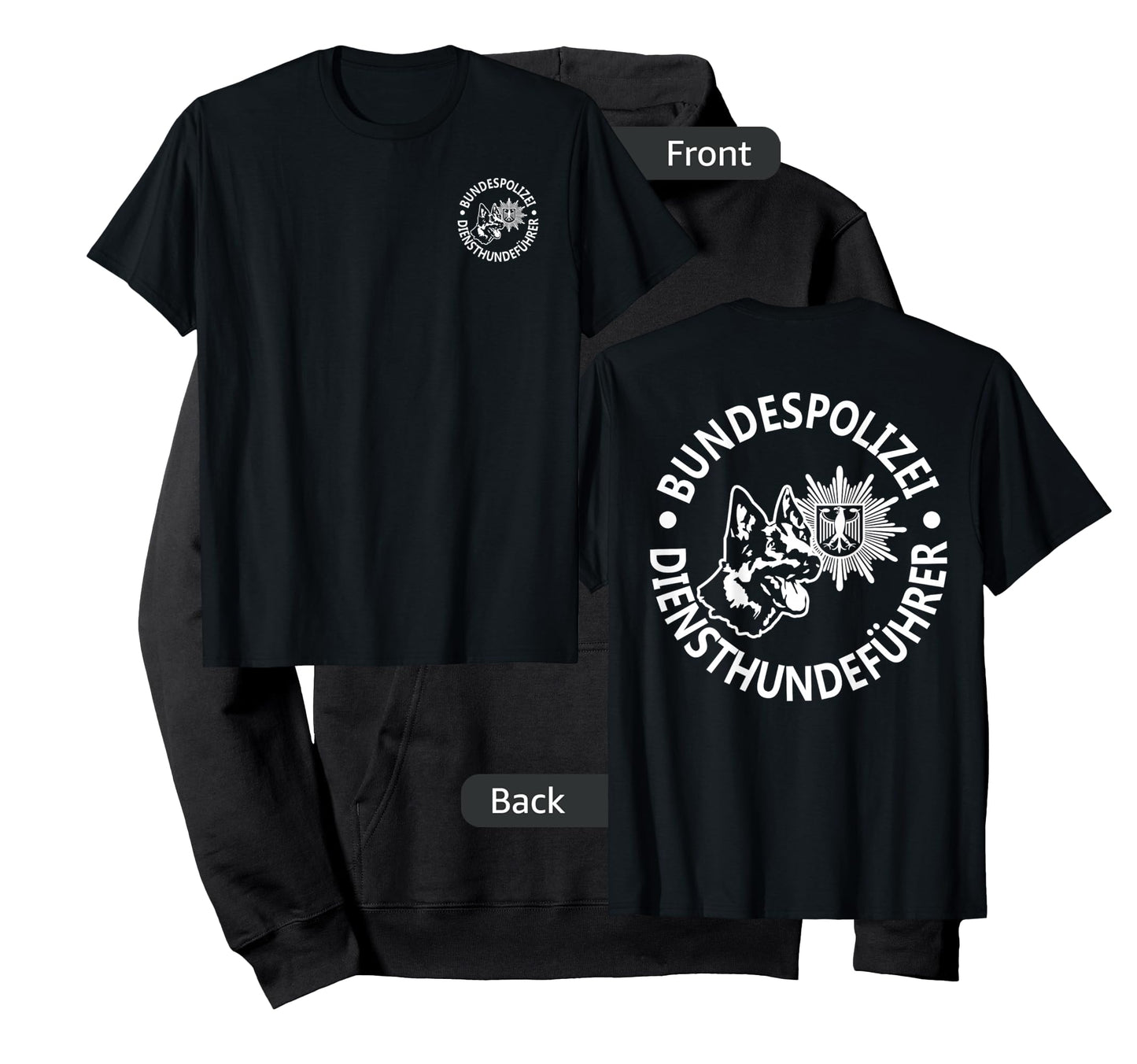 Germany K9 Police Bundespolizei T-shirt T-Shirt
