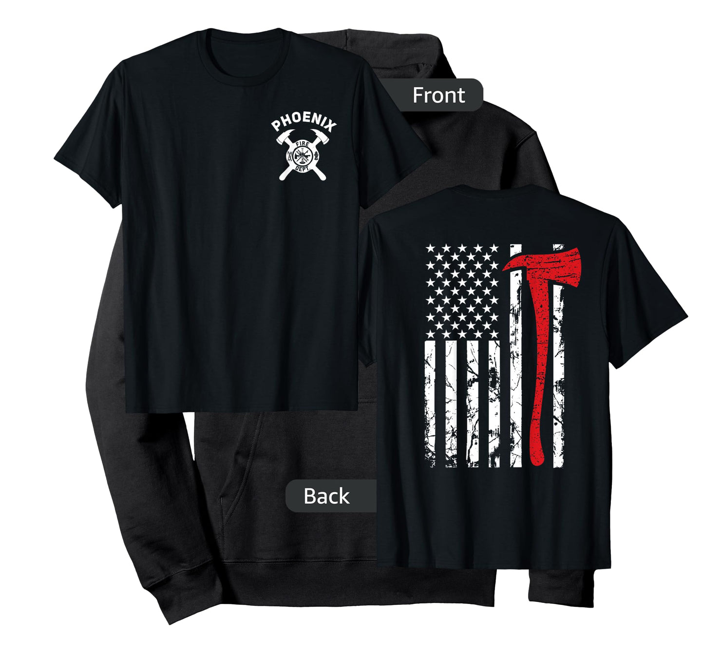 City Of Phoenix Fire Department Arizona Firefighter T-Shirt