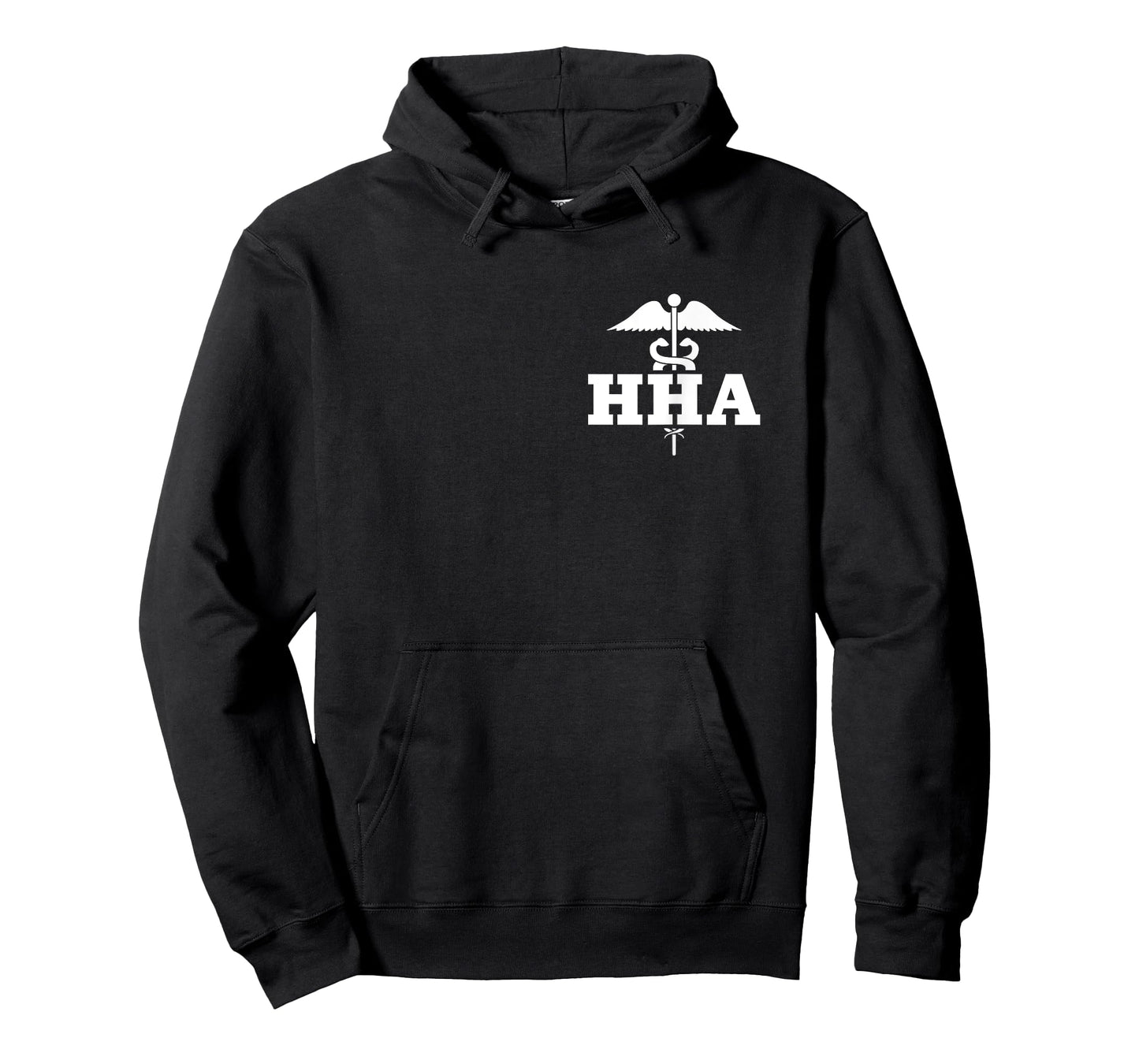 Home Health Aide HHA Gifts Unisex-Adults Black Short Sleeve Classic Fit T-Shirt
