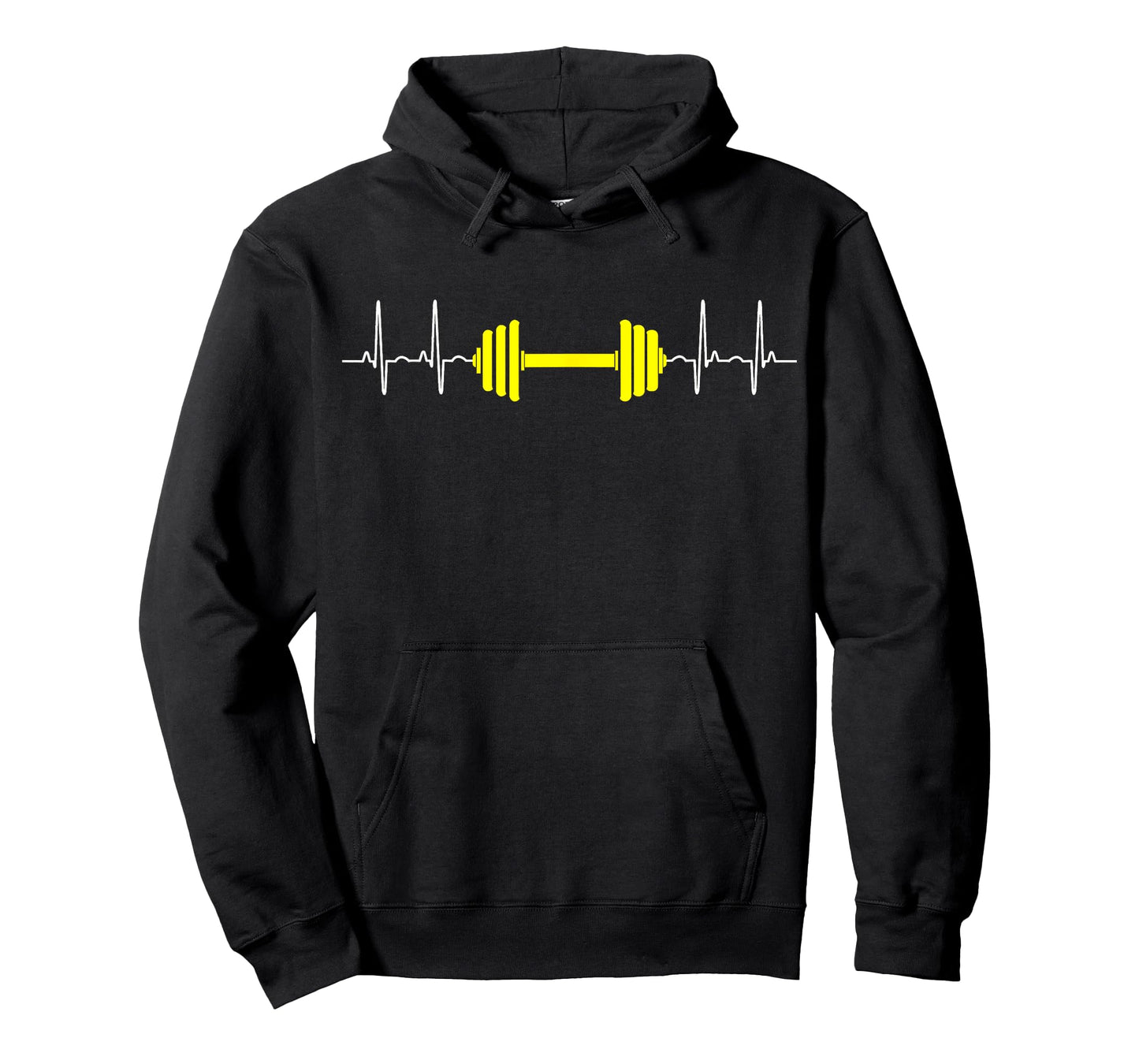 Barbell Weightlifting Heartbeat Bodybuilding Weight Lifting T-Shirt