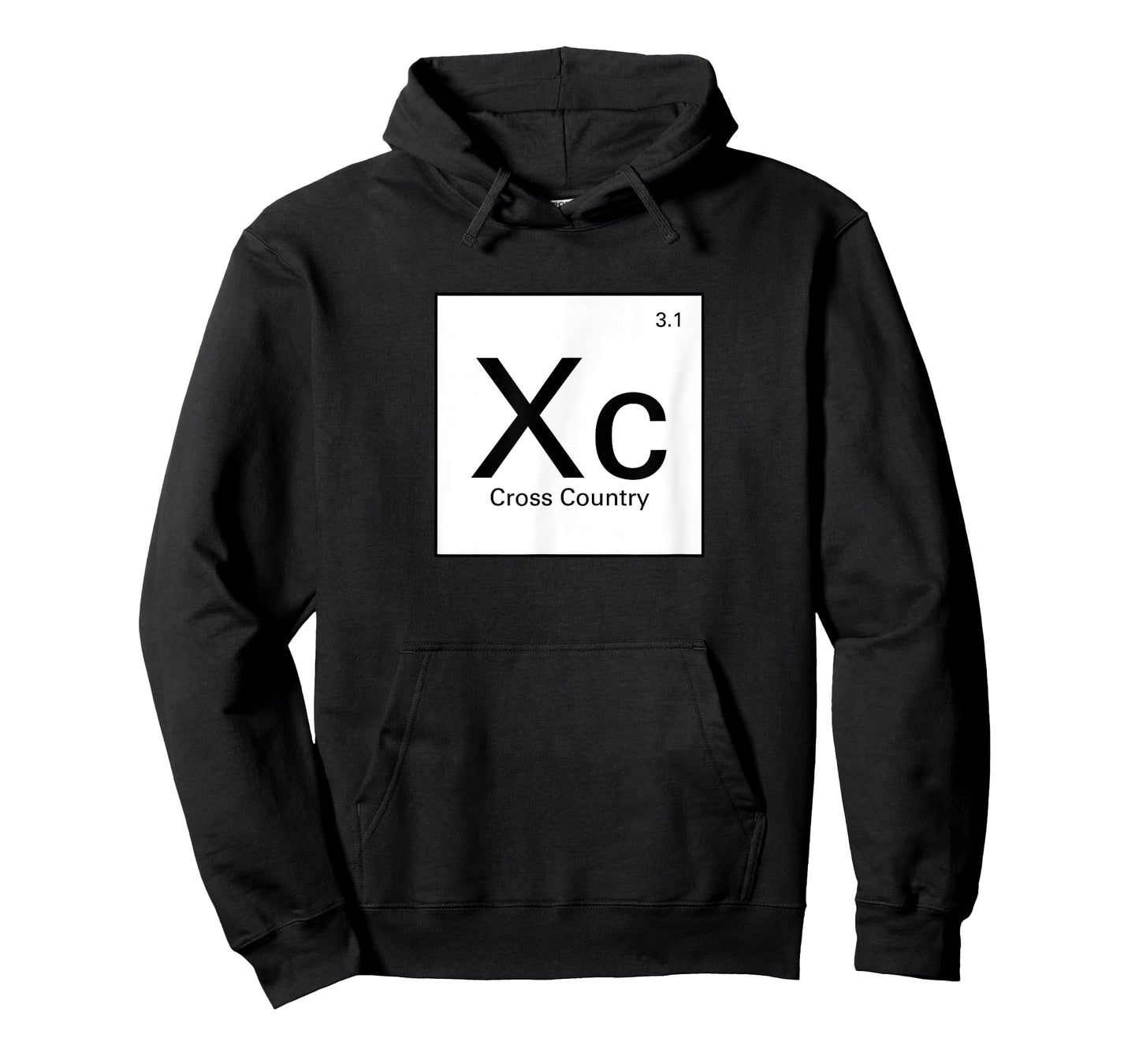 Funny Cross Country Running Shirts - Periodic Table XC Shirt
