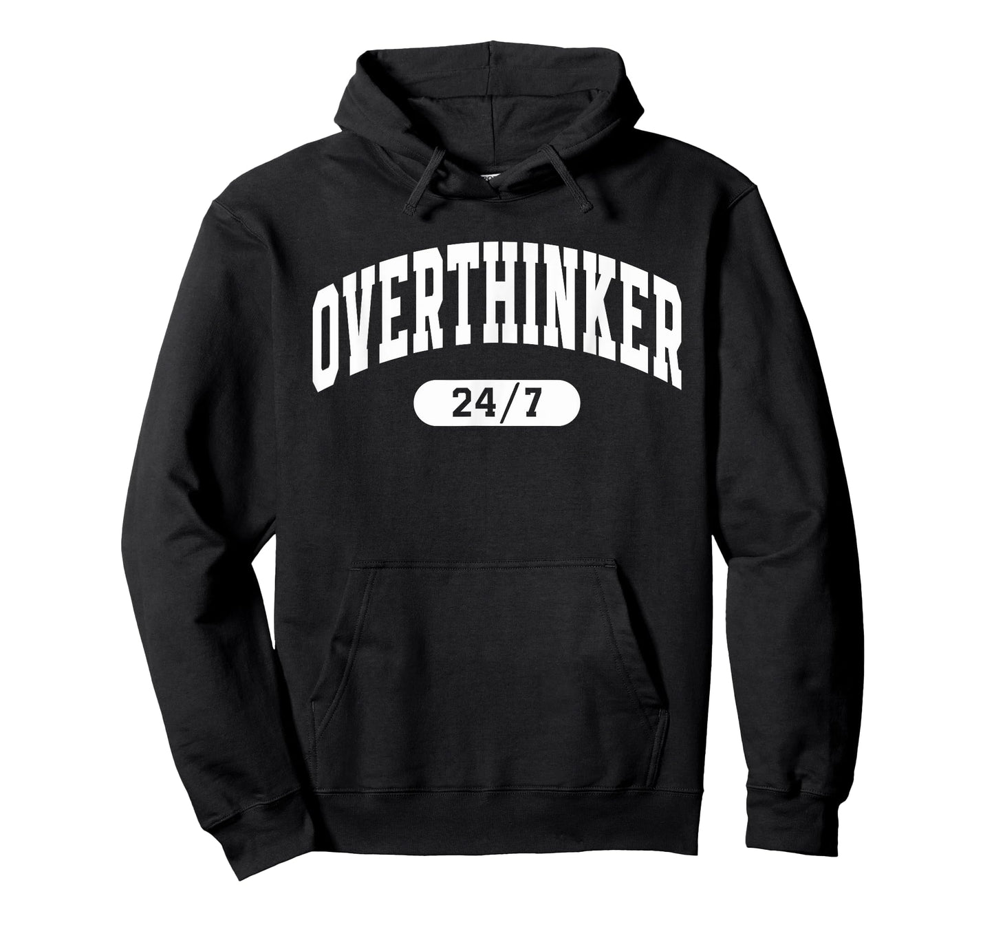 OVERTHINKER 24/7 Cute Funny Over Thinker T-Shirt