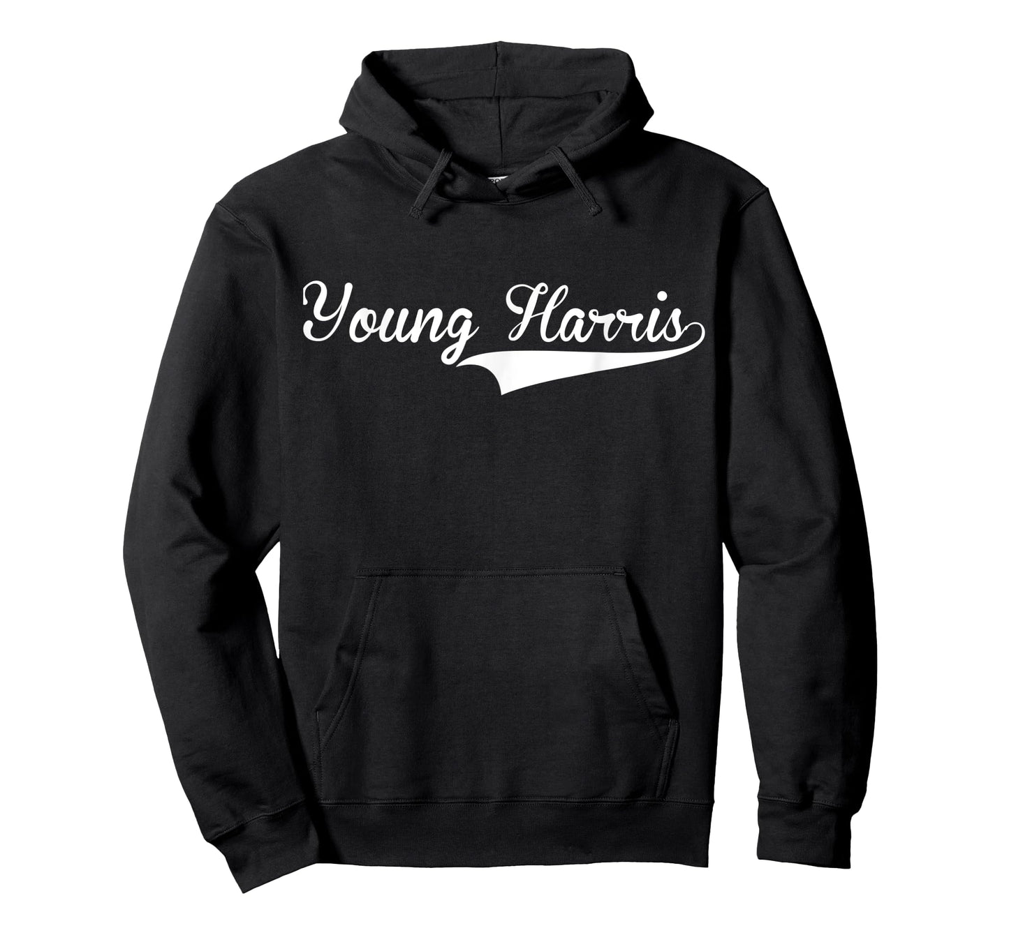 YOUNG HARRIS Baseball Vintage Retro Font T-Shirt