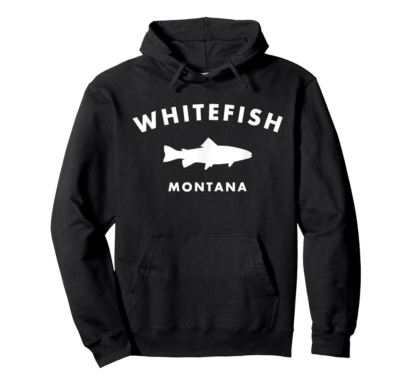 Whitefish Montana Trout - Big Sky Country Fly Fishing T-Shirt