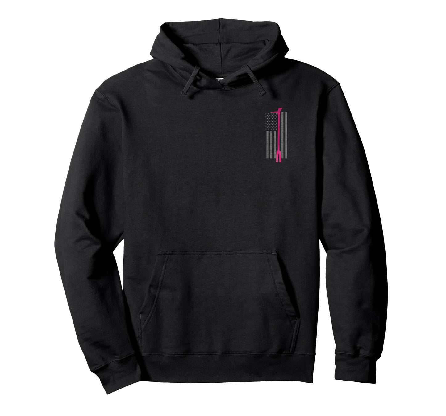 Pink Halligan Tool Firefighter Breast Cancer Awareness Shirt T-Shirt