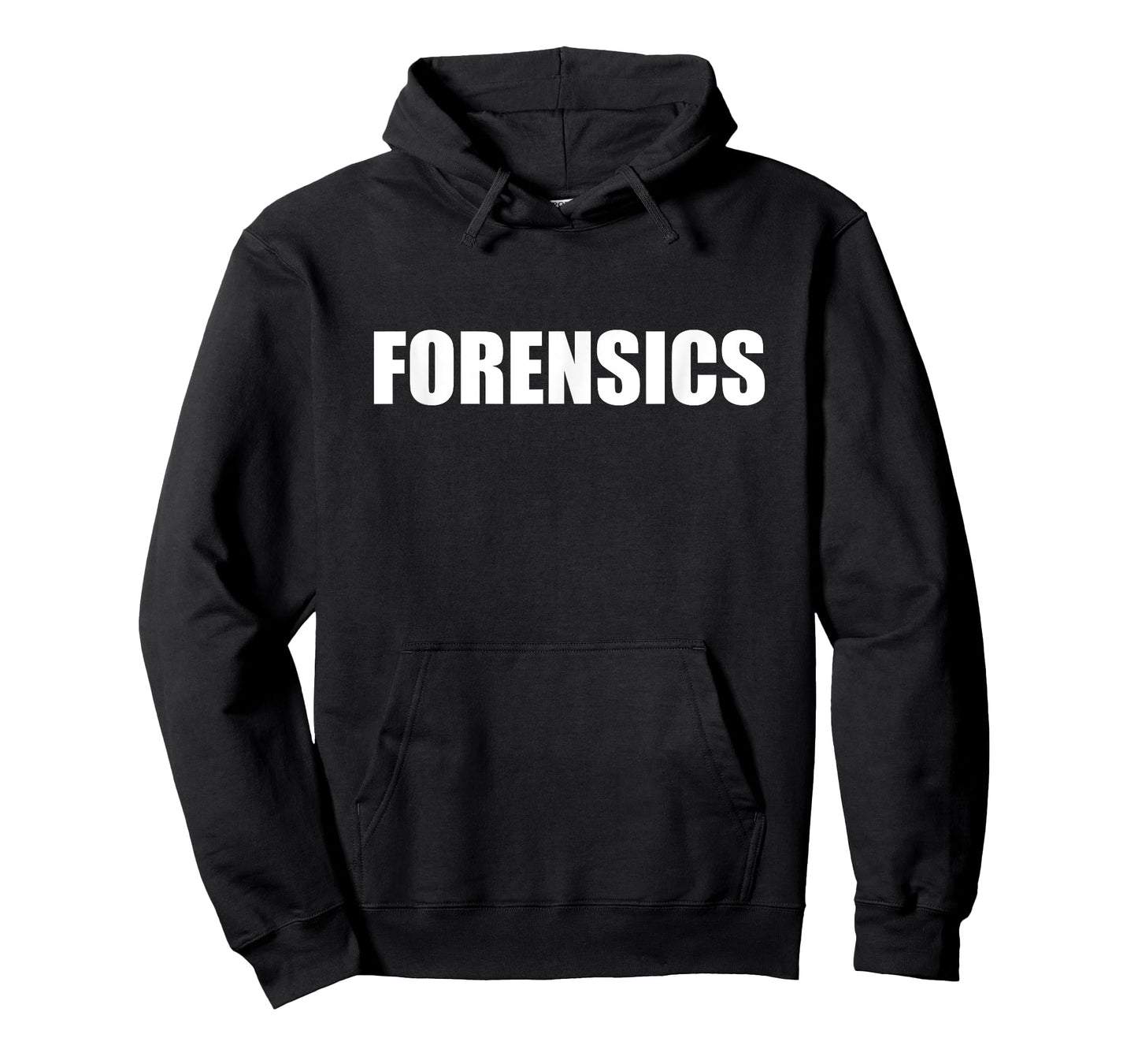 Forensics Employees Official Uniform Work T-Shirt Bold Text