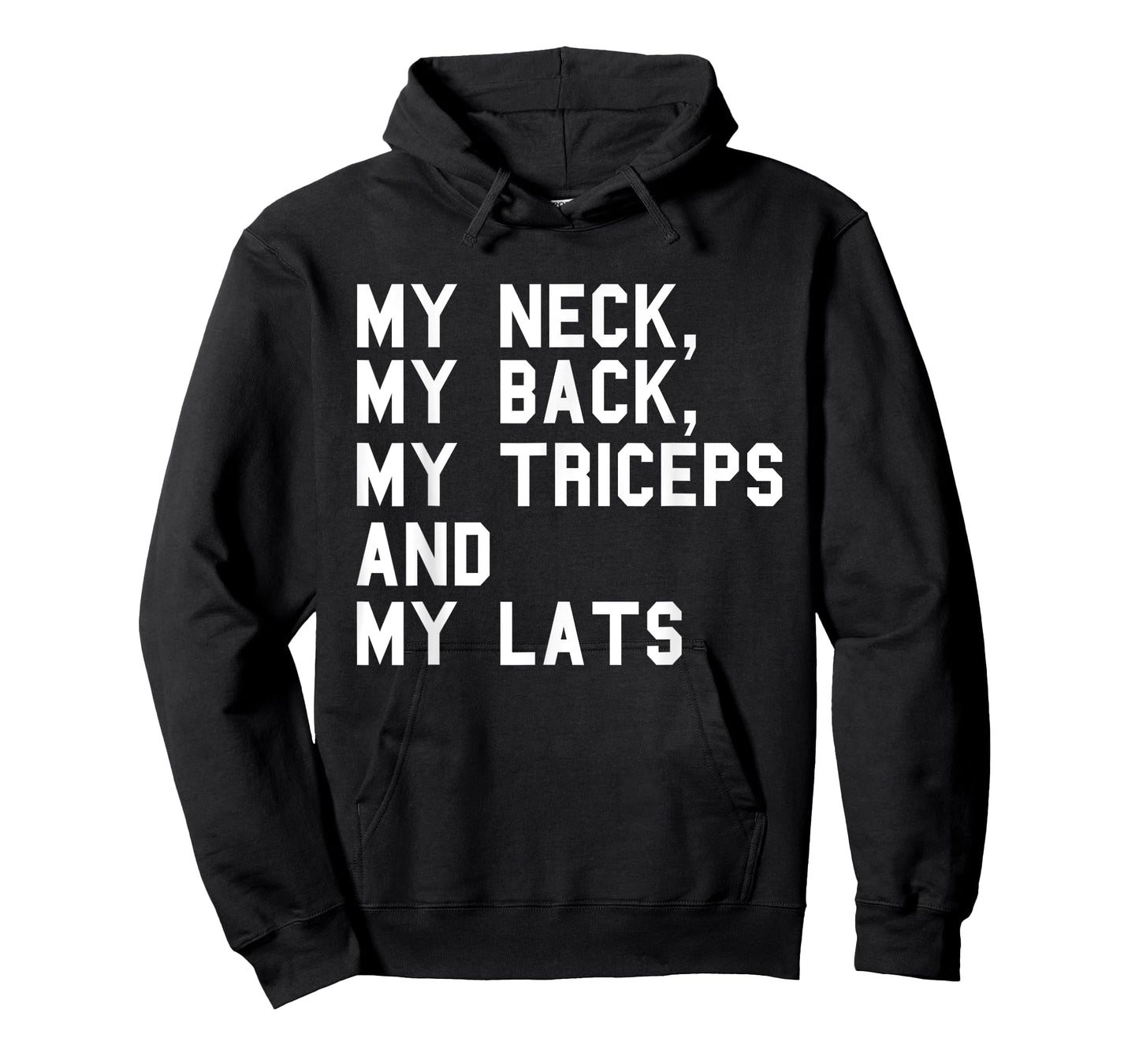 My Neck My Back Fitness Funny Gym Work-out Weight-lifting T-Shirt