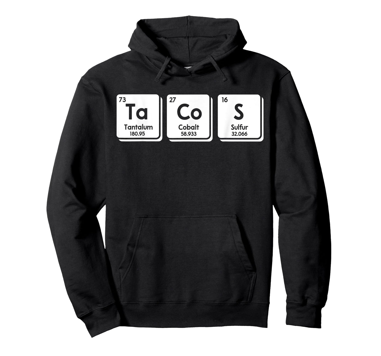 Tacos Funny Chemical Elements Periodic Table Science Gifts T-Shirt