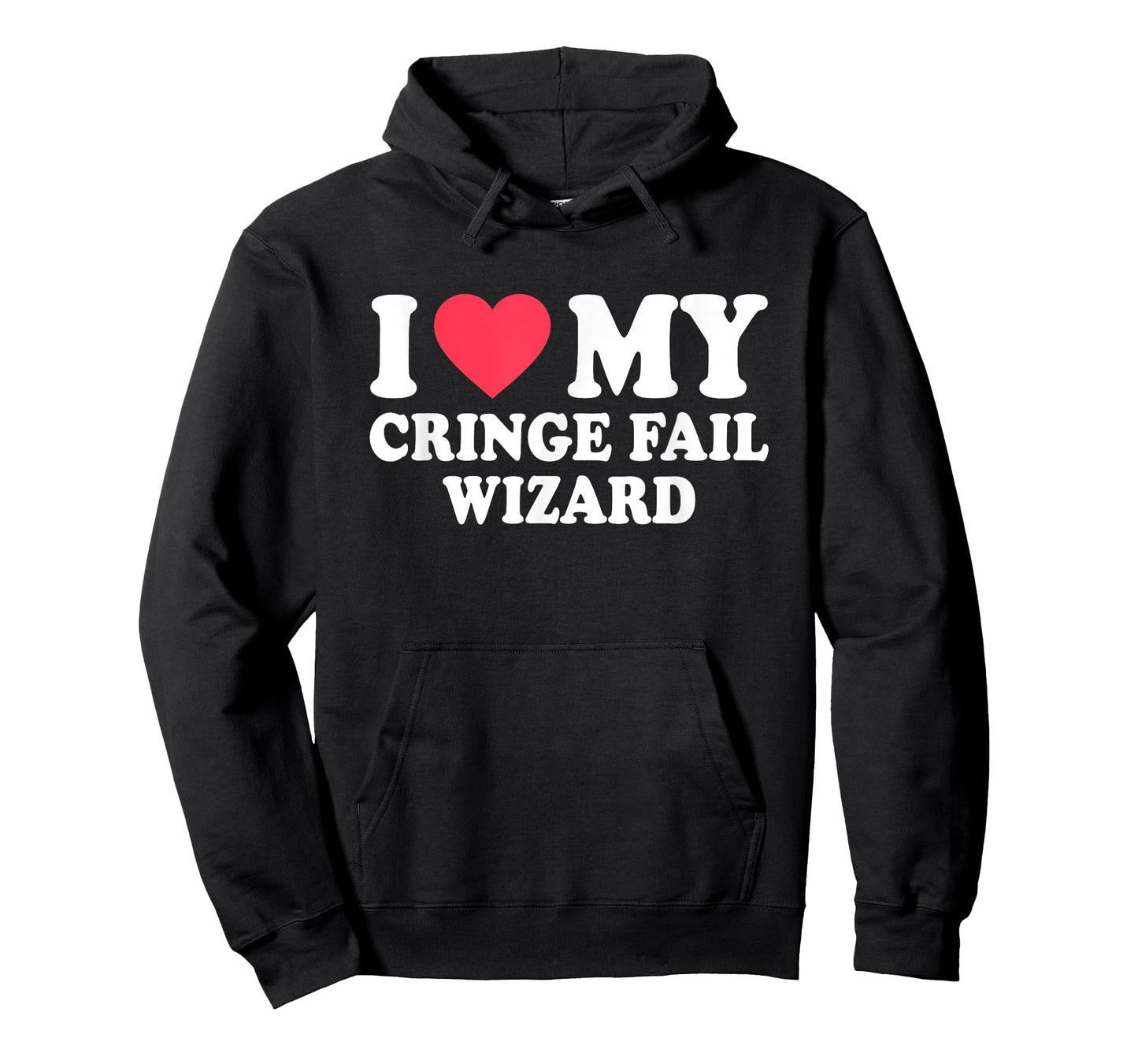 I Love My Cringe Fail Wizard Funny Design T-Shirt