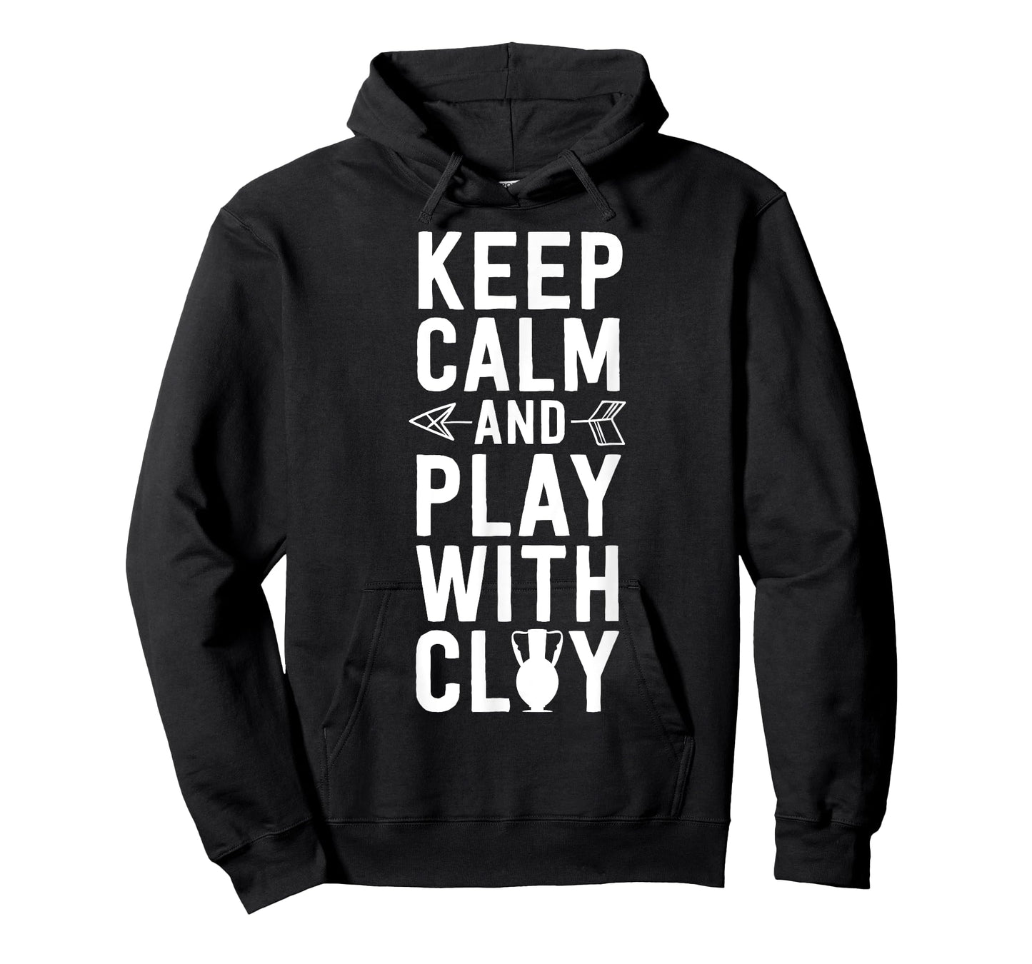 Funny Pottery Shirt for Women Keep Calm and Play With Clay T-Shirt
