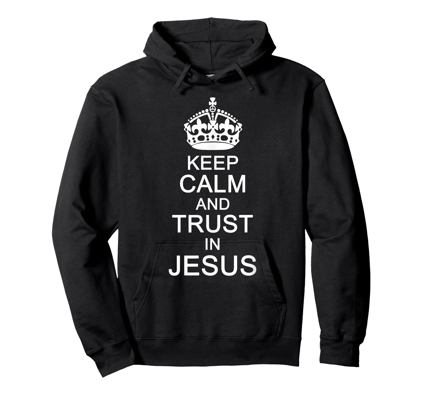 Funny Keep Calm Trust In Jesus Christians God TShirt T-Shirt