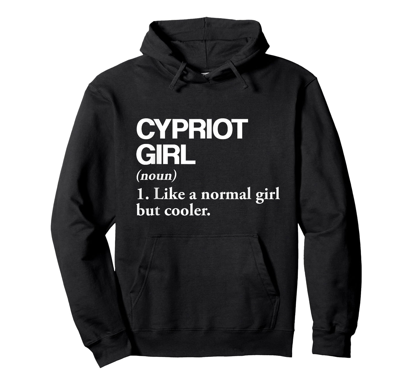 Cypriot Girl Definition Cyprus Flag Country Language T-Shirt