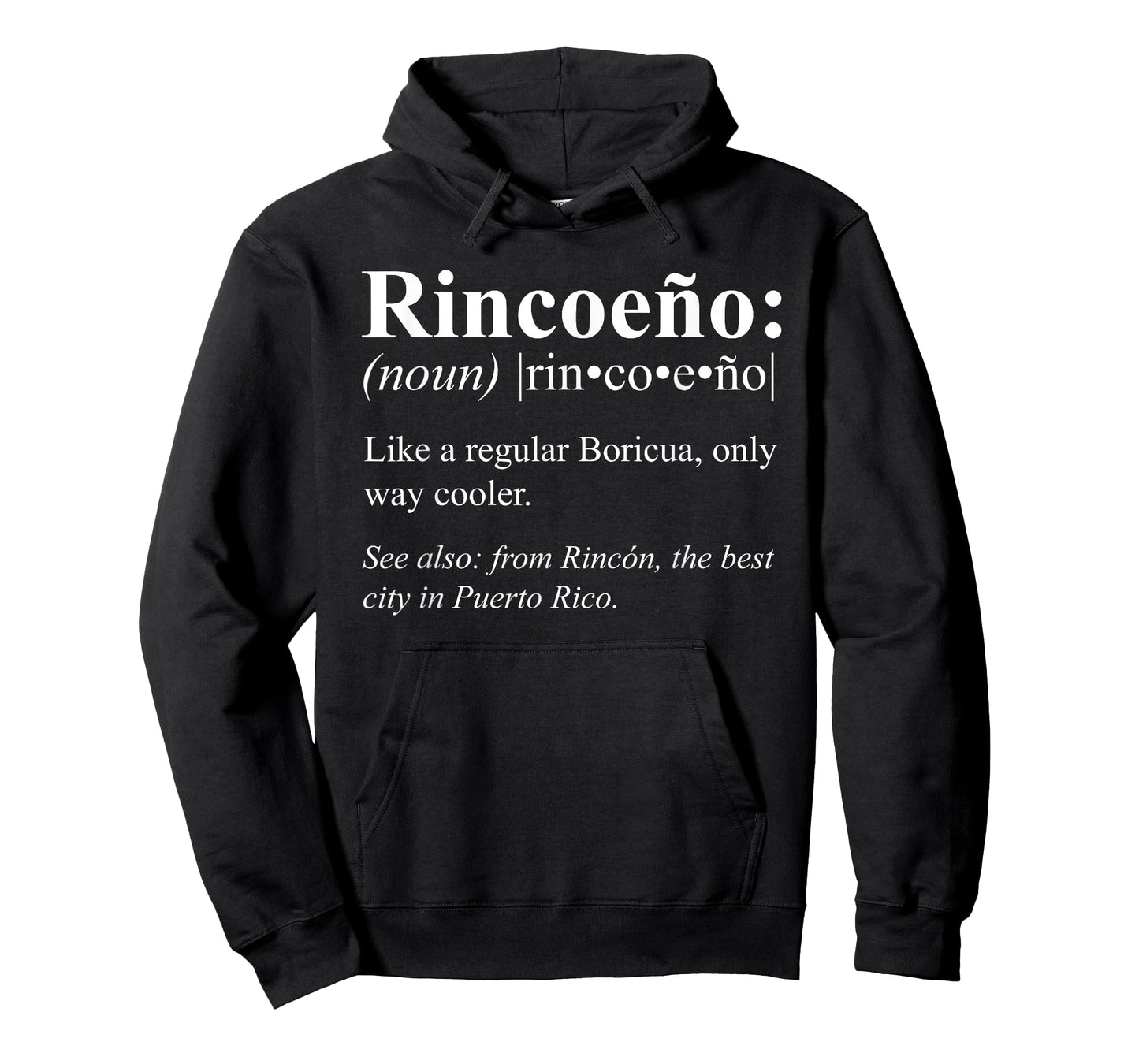 Boricua Rincon Puerto Rico Gift - Rincoeño Definition T-Shirt