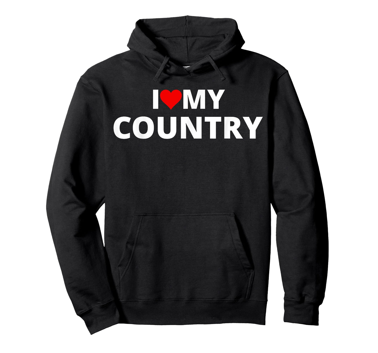I Love My Country (Red Heart) T-Shirt
