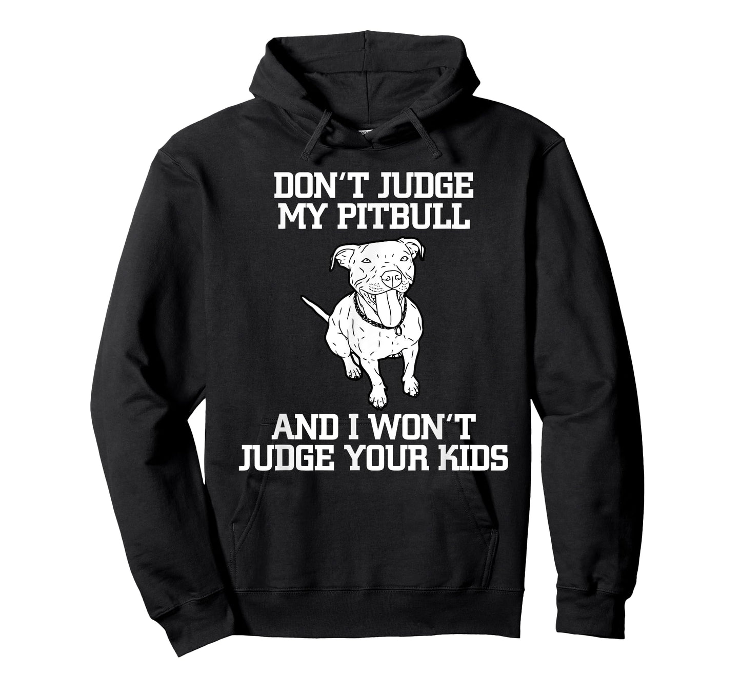 Funny Pitbull Advocate Dog Don't Judge My Pitbull T-Shirt