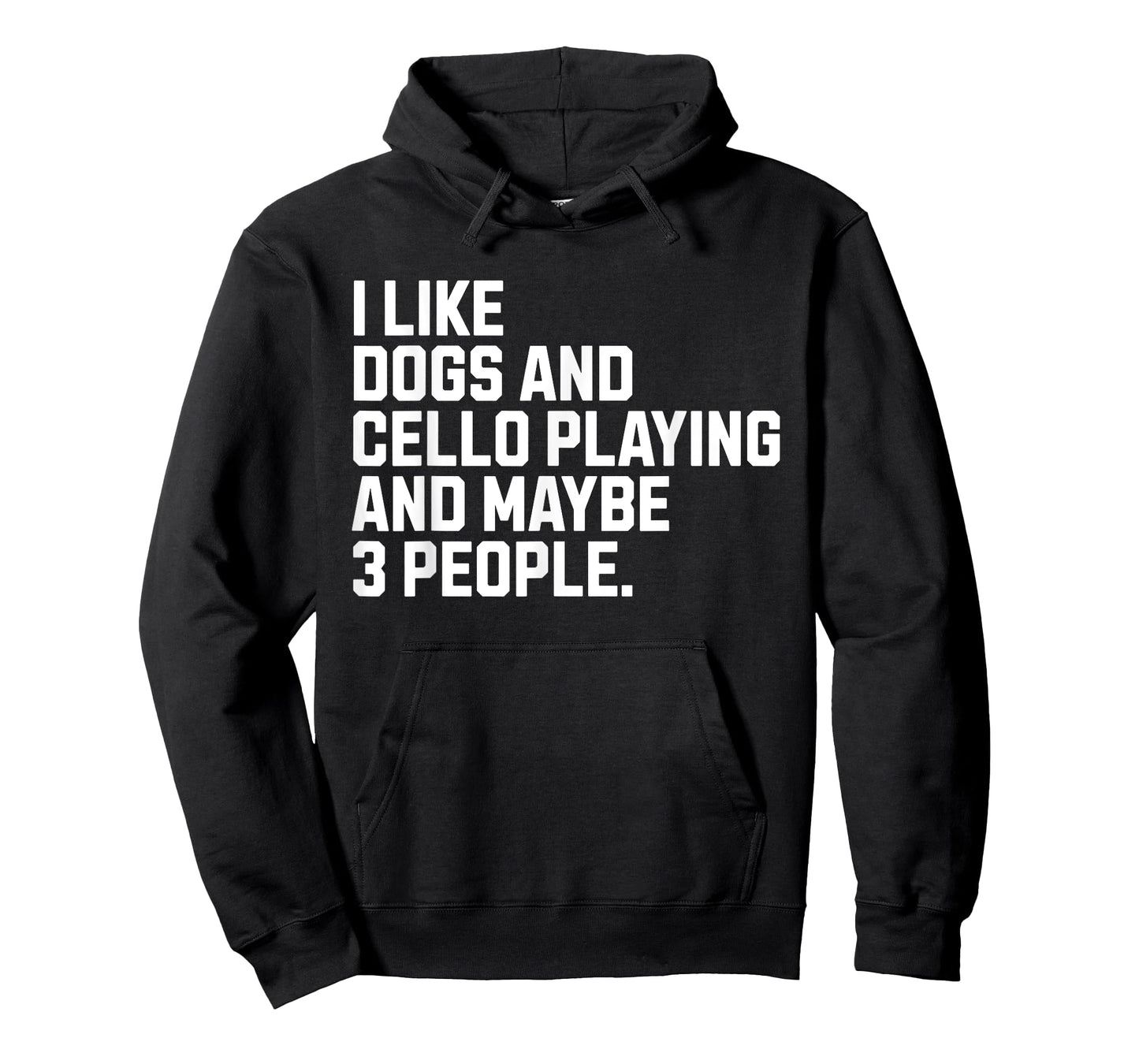 Dog Lover Funny Cello Player I Like Dogs Cello Playing Men Women T-Shirt