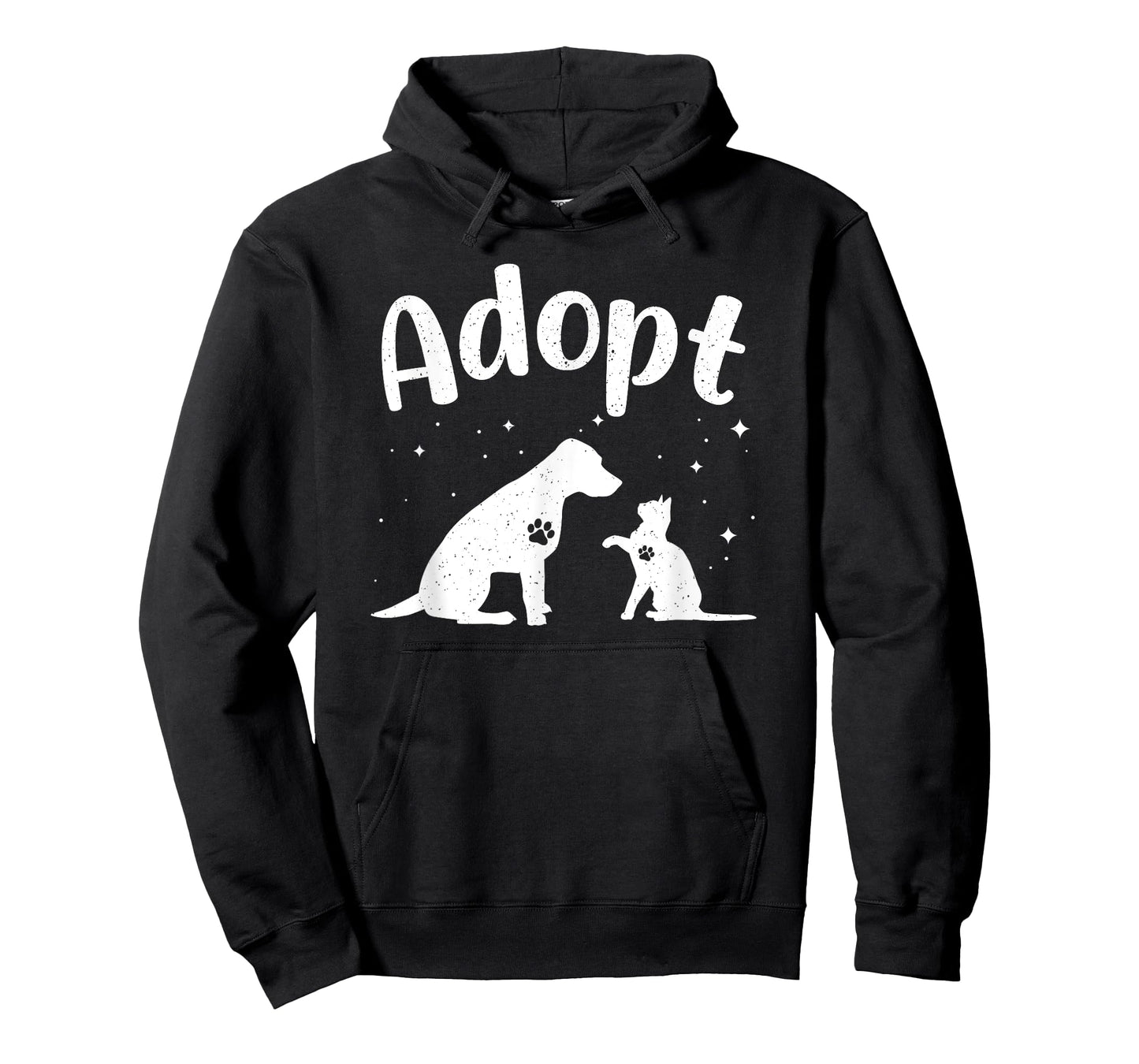 Dog Adopt Art For Men Women Cat Rescue Pet Animal Adoption T-Shirt