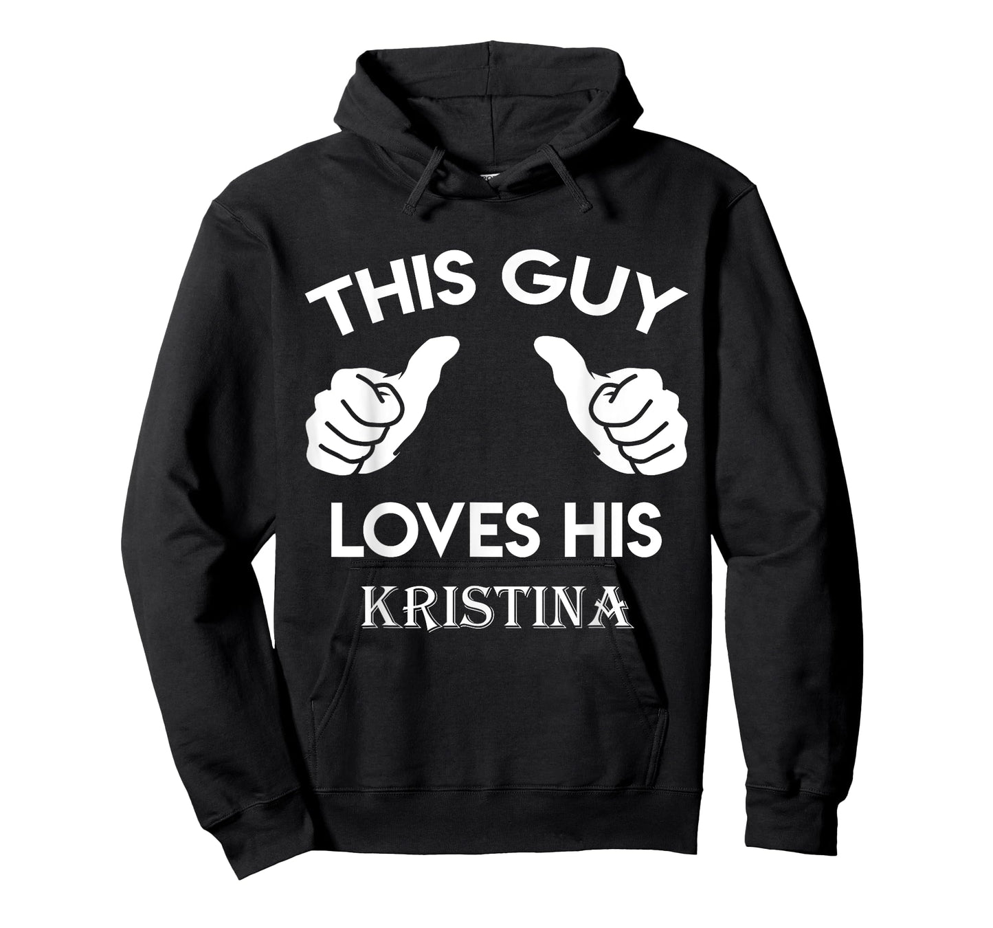 This guy loves his KRISTINA gift valentine Anniversary 24t T-Shirt