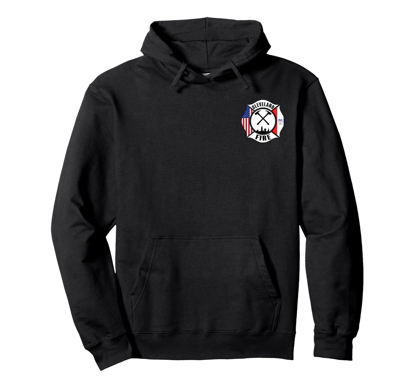 Cleveland Ohio Division of Fire Firefighter Rescue Uniform T-Shirt