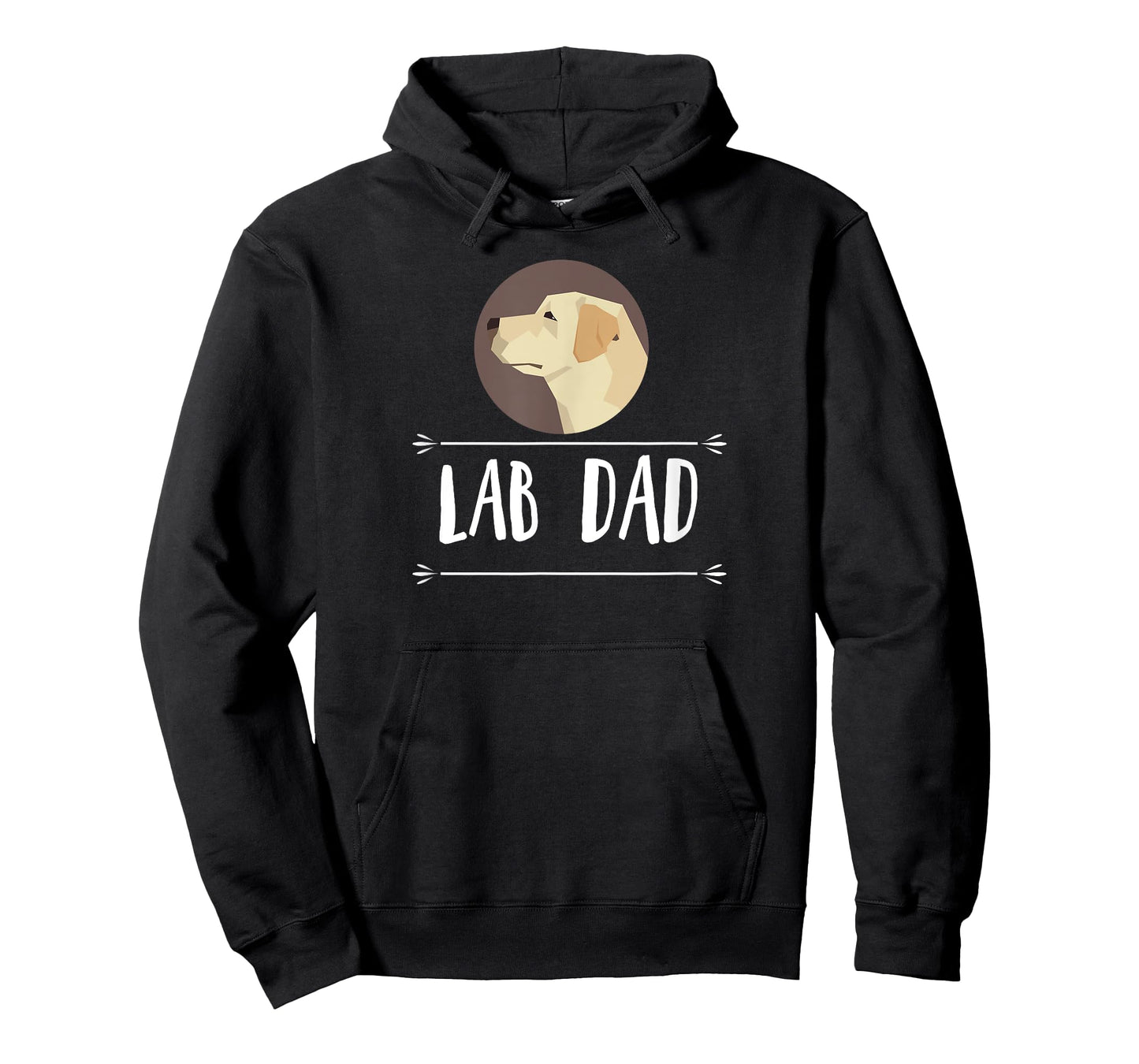 Lab Dad! Yellow Labrador Retriever Dog Gift Men Women Girls Kids T-Shirt