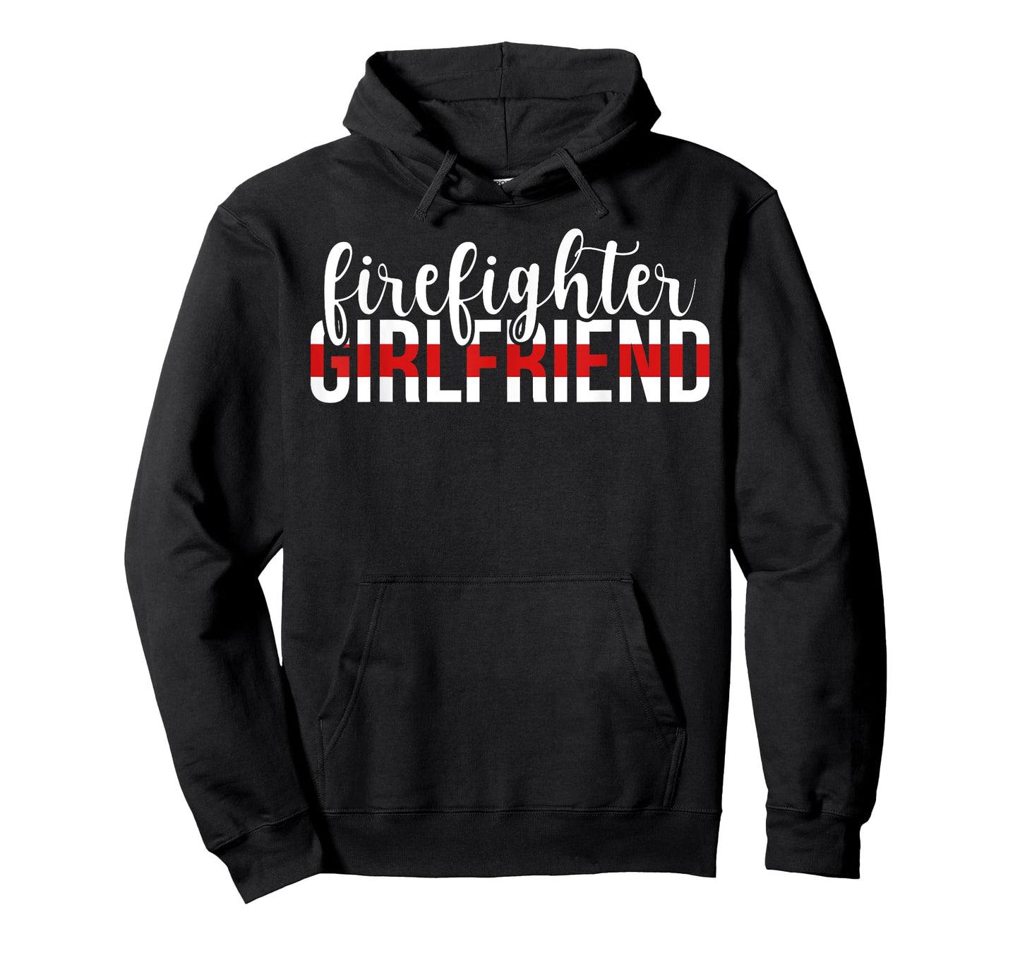 Firefighter Girlfriend Proud Fireman Girlfriend T-Shirt