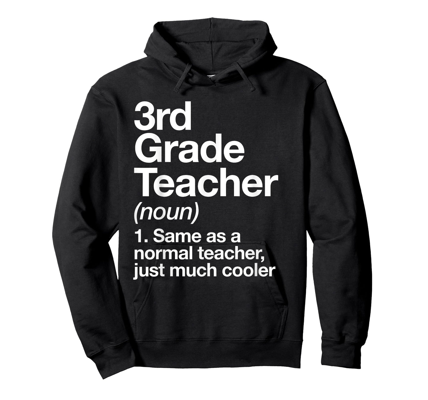 3rd Grade Teacher Definition Funny Back To School First Day T-Shirt