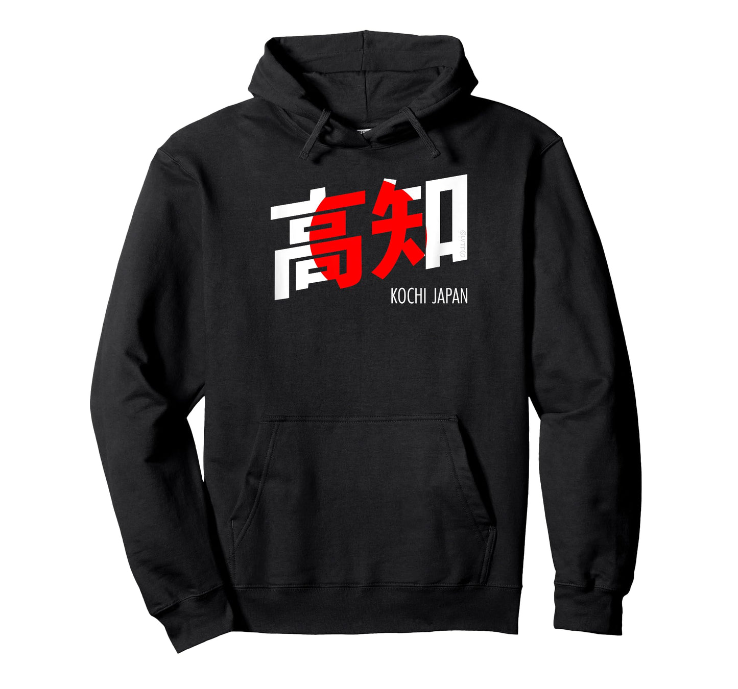 Kochi Japan City Kanji Word Japanese Flag T-Shirt
