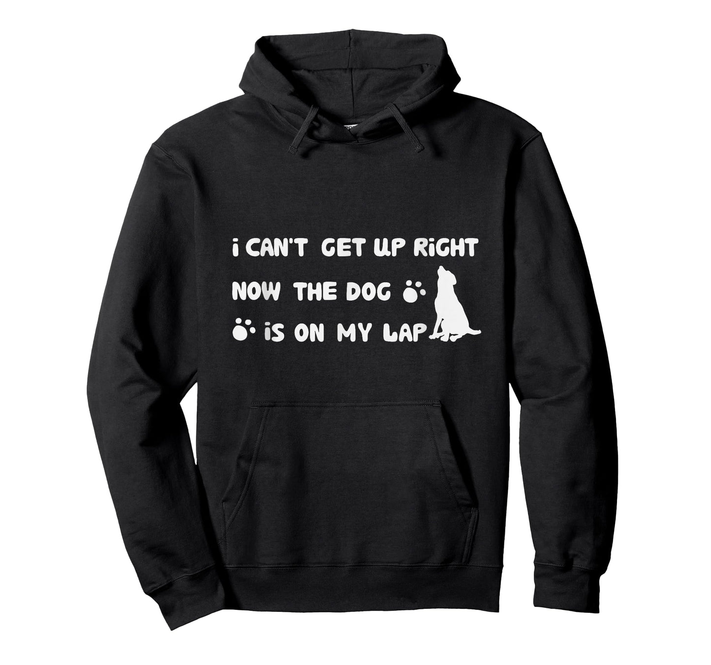 I Can’t Get Up Right Now The Dog Is On My Lap Dog Lovers T-Shirt for Men Women Girls Kids