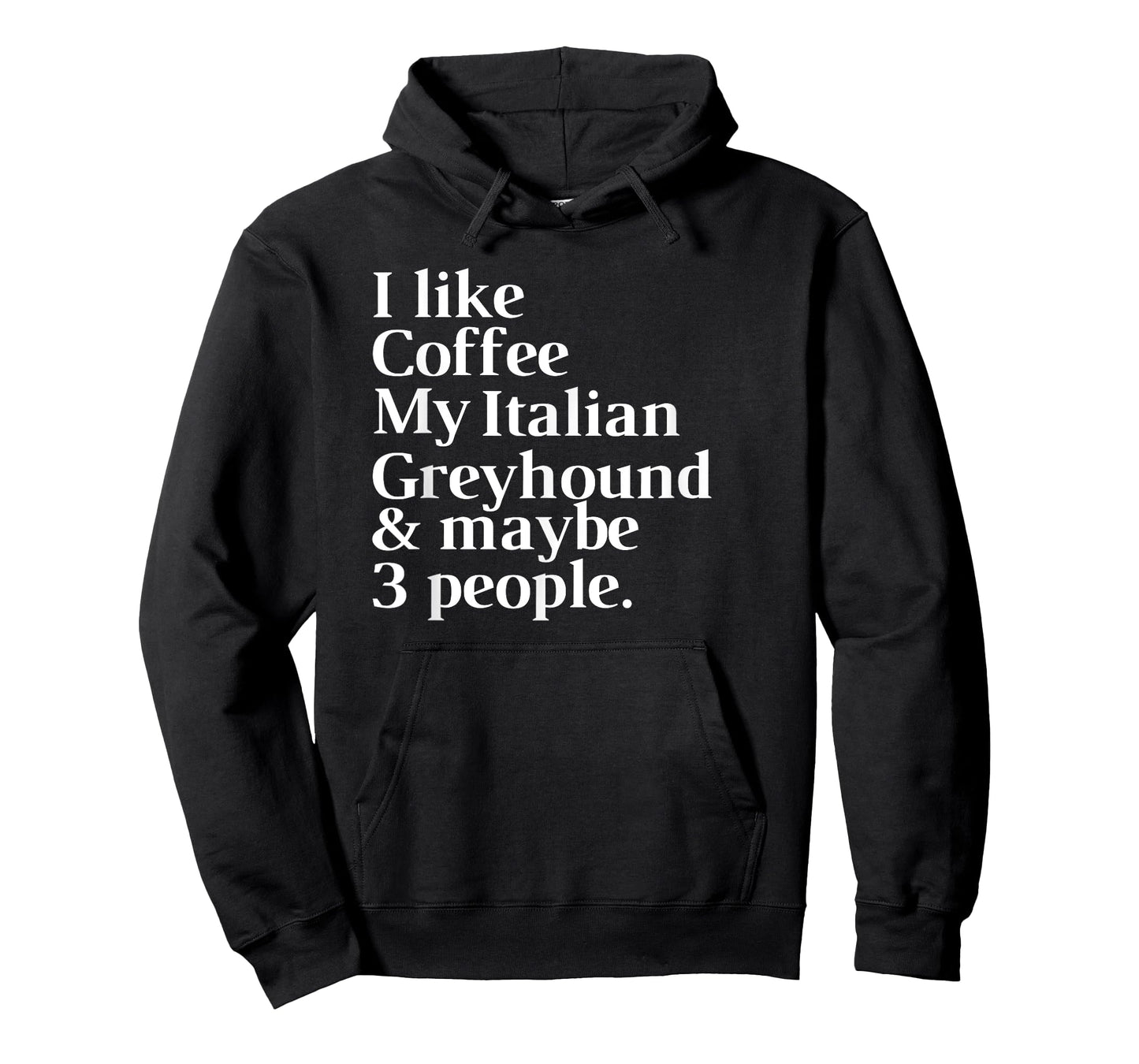Italian Greyhound Funny Dog Owner Coffee Lover Gift Women Me T-Shirt