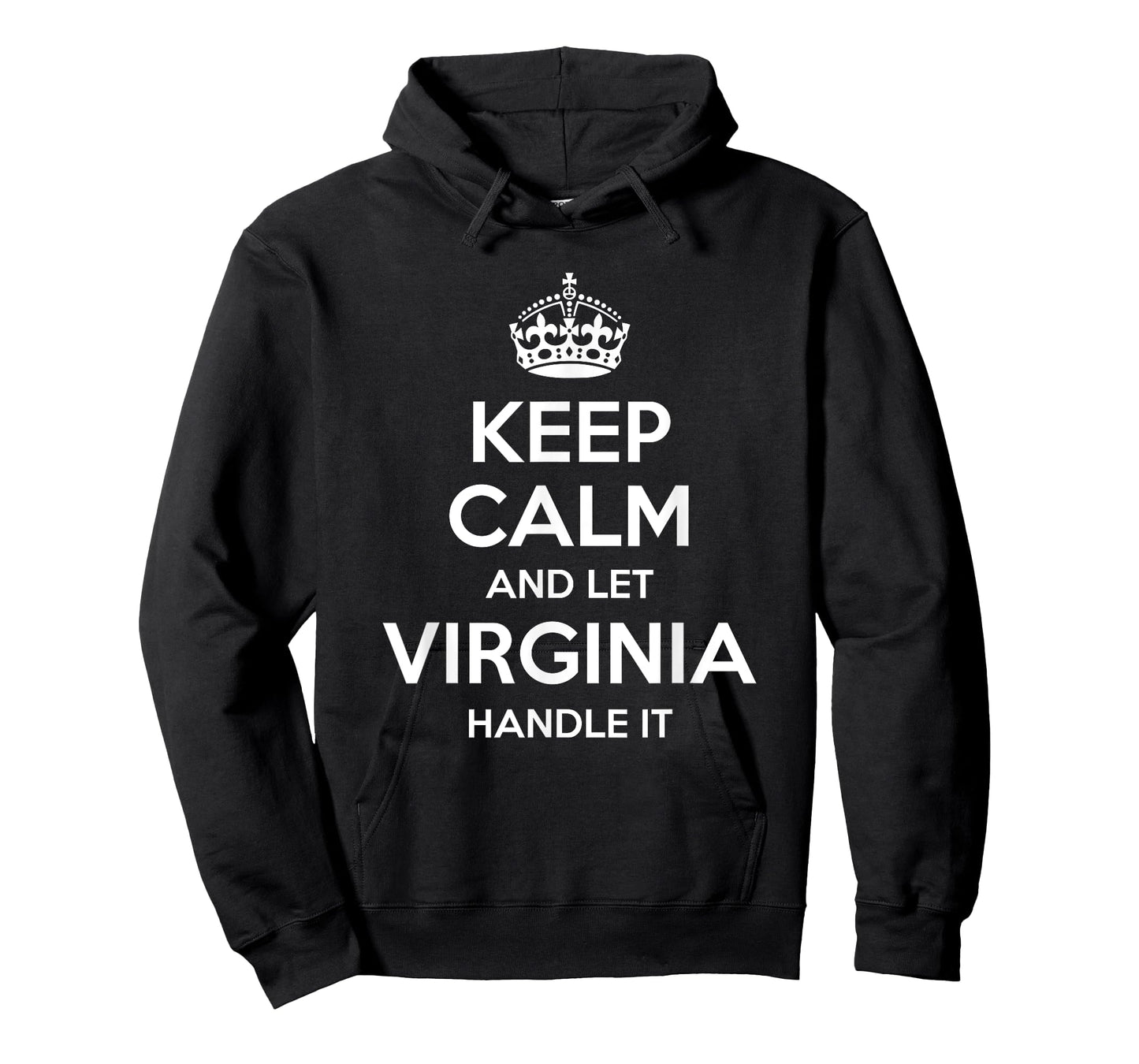 VIRGINIA Keep Calm Personalized Name Funny Birthday Gift T-Shirt