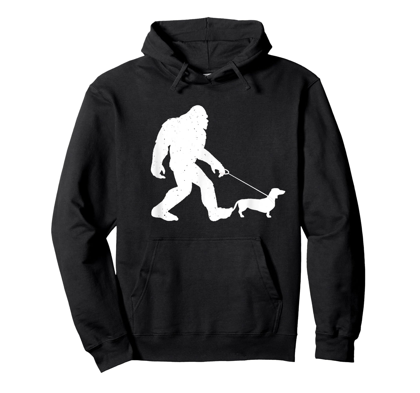 Bigfoot Walking Dachshund Shirt Funny Wiener Dog Gift T-Shirt