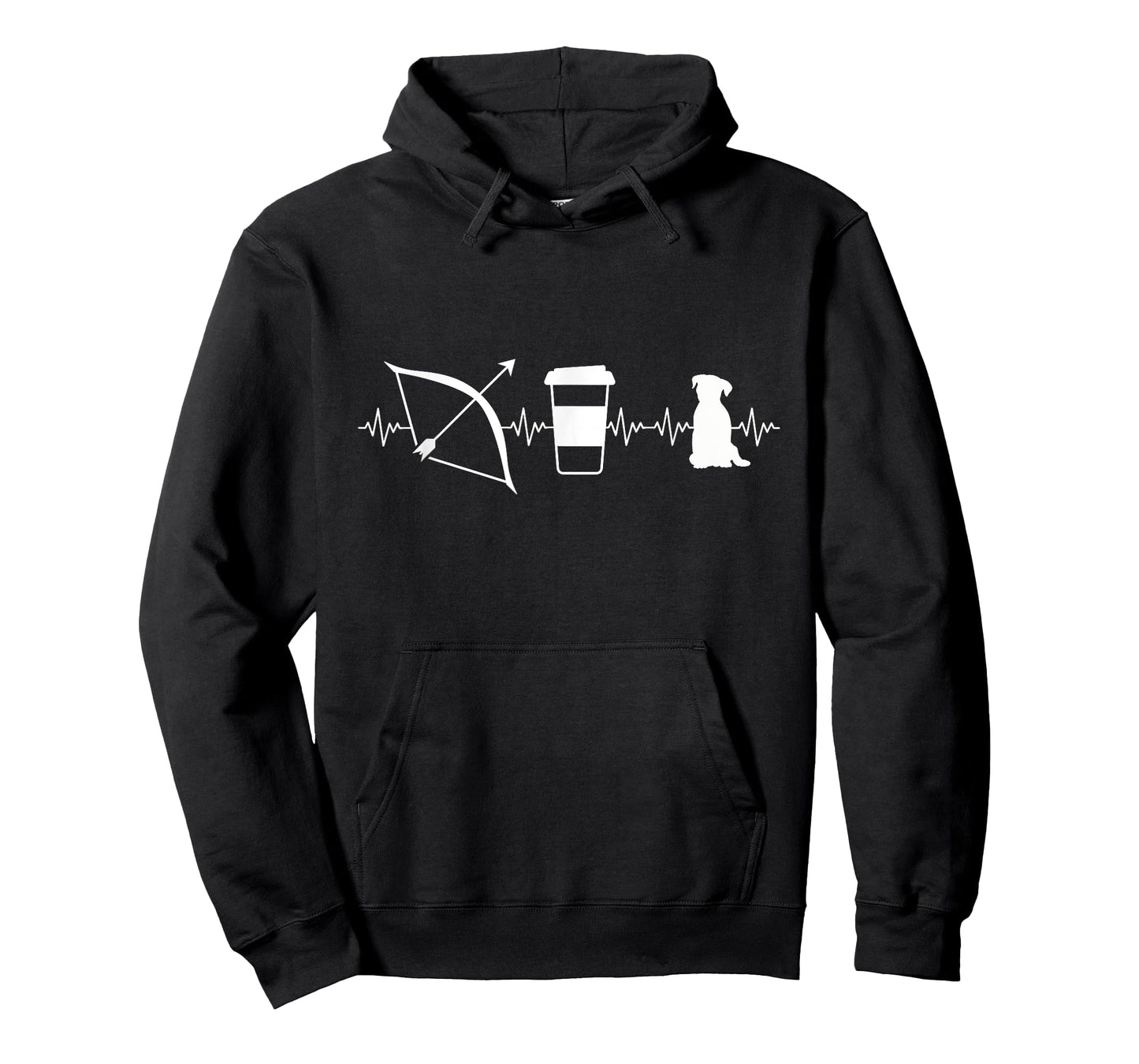 Funny Archery Mom Appreciation Dog Archery Coffee T-Shirt