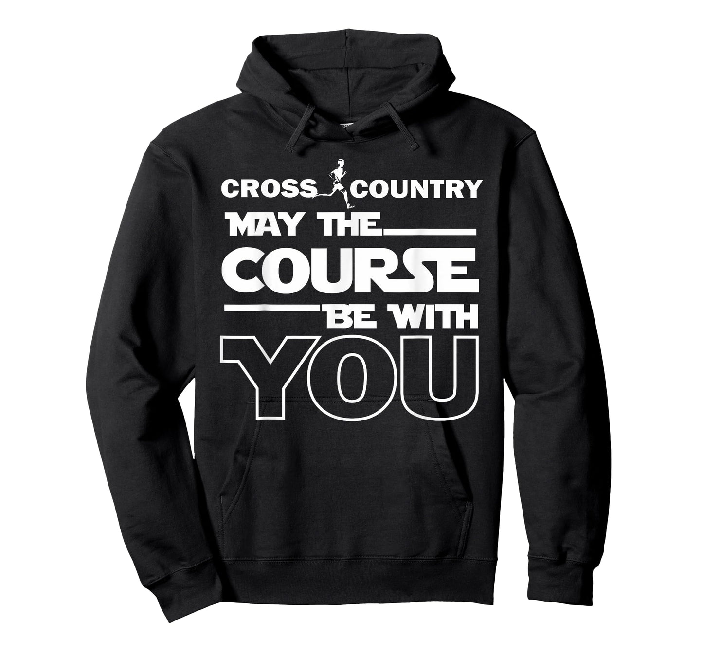 Cross Country May the Course be with you track running gift T-Shirt