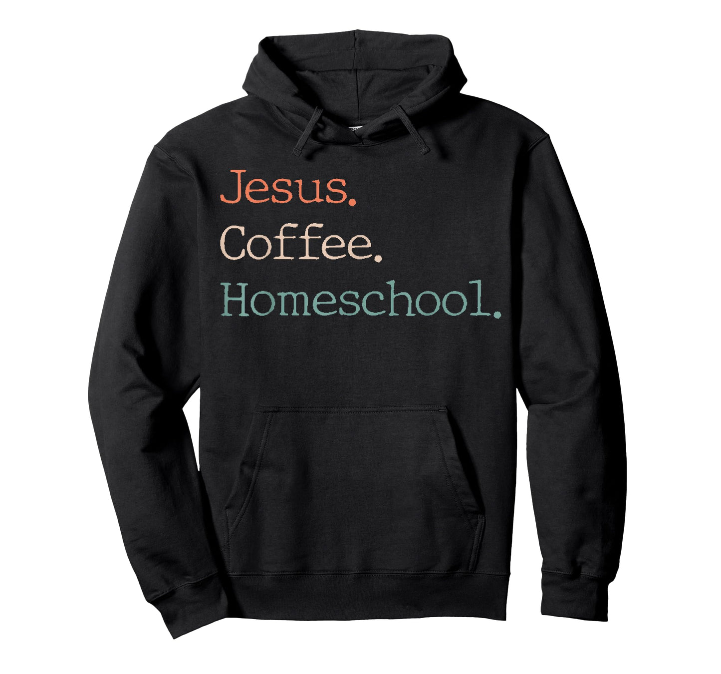 Jesus Coffee Homeschool Mom Christian Mother Homeschooling T-Shirt