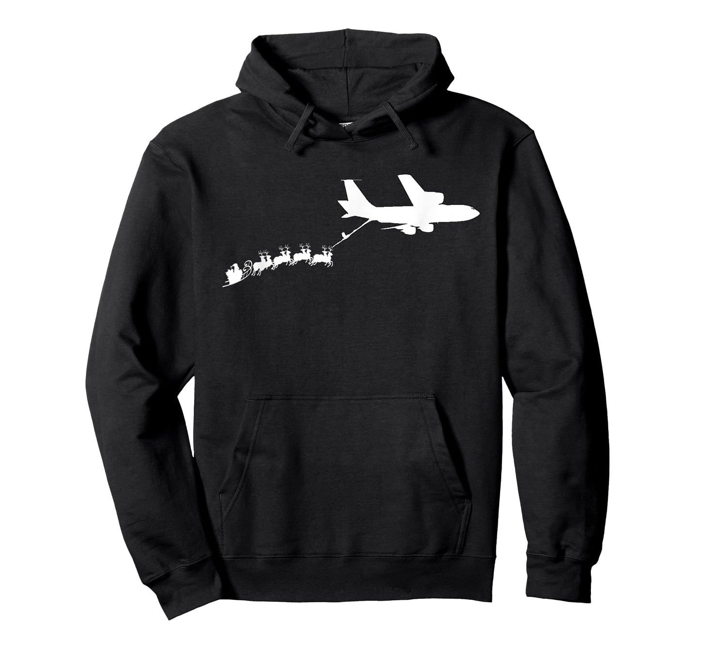 KC135 Stratotanker Santa's Sleigh Funny Christmas T-Shirt