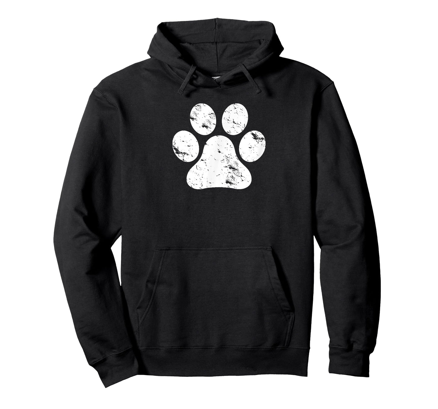 Vintage Distressed Dog Paw Men's And Women's Gift T-Shirt T-Shirt
