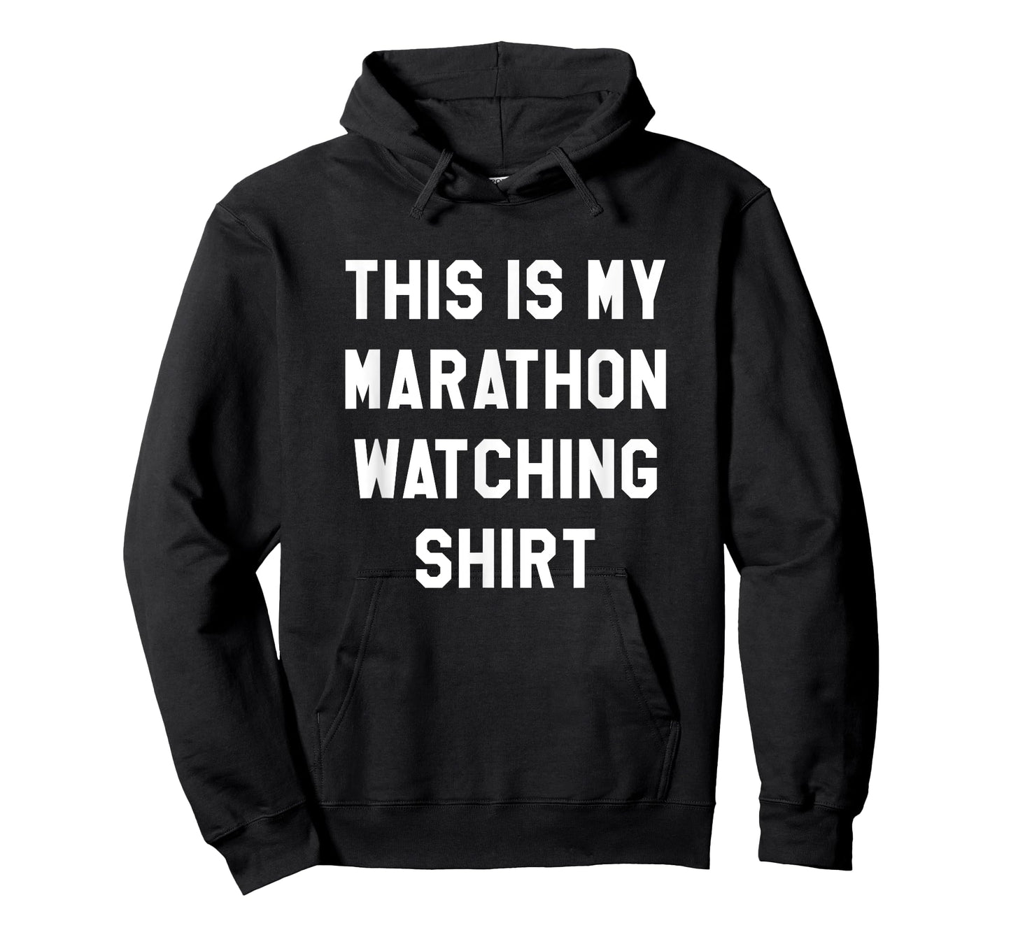 This Is My Marathon Watching T-Shirt Running Spectator Shirt T-Shirt