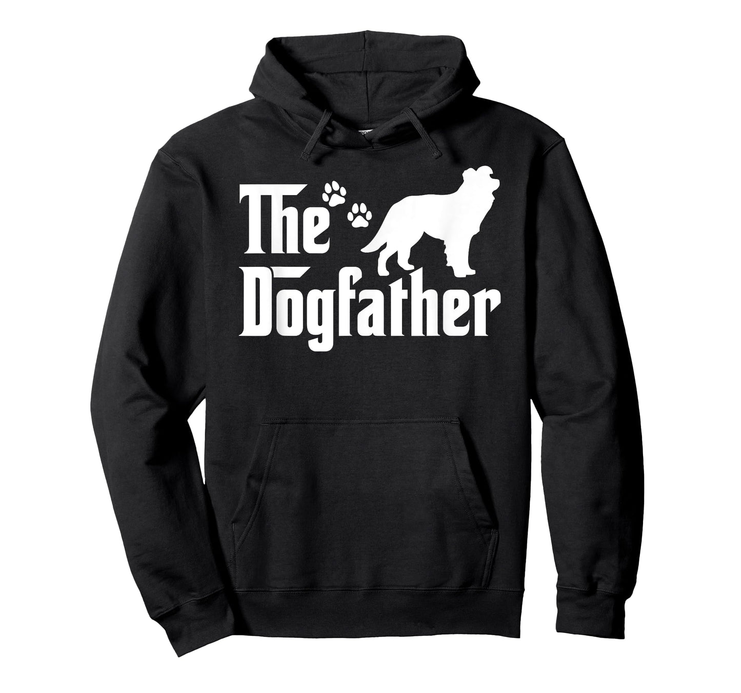 The Dogfather Tee Fathers day Gift Dog Lover Border Collie T-Shirt