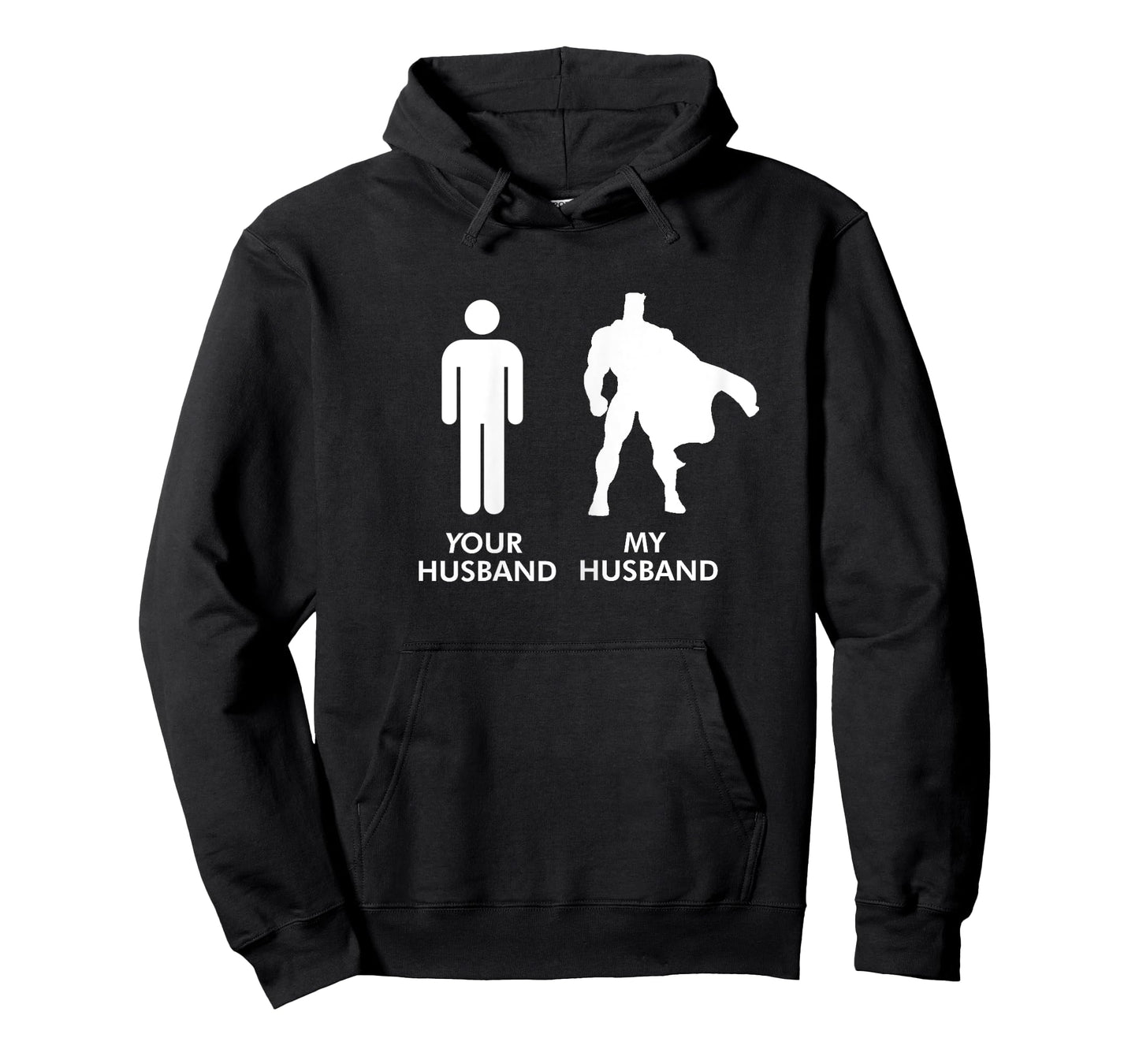 Your Husband vs My Husband Superhero Wife T-Shirt T-Shirt